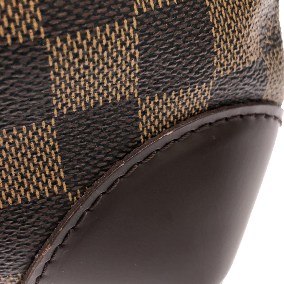 Louis Vuitton Brown Coated Canvas Handbag (Pre-Owned)