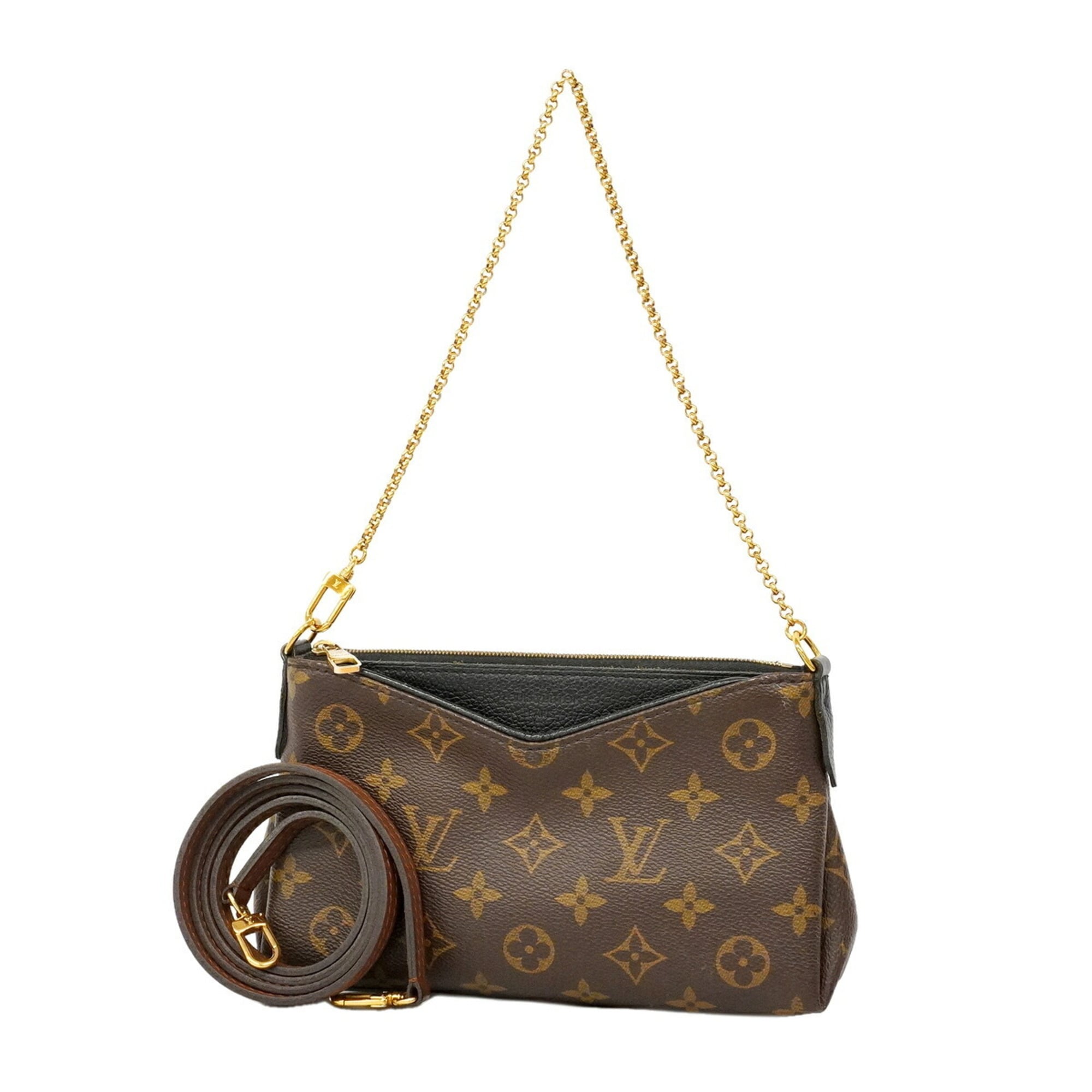Louis Vuitton Brown Noir Handbag (Pre-Owned)