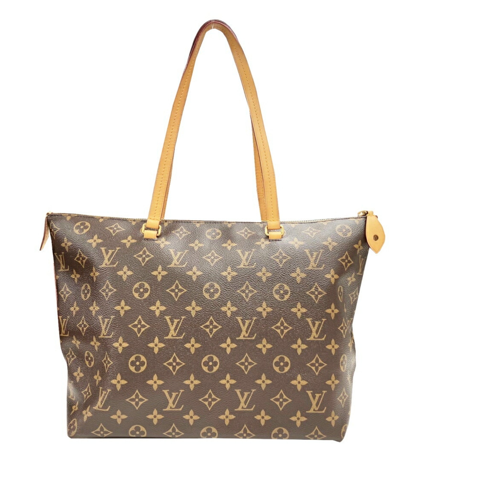 Louis Vuitton Brown Monogram Handbag Tote Bag (Pre-Owned)