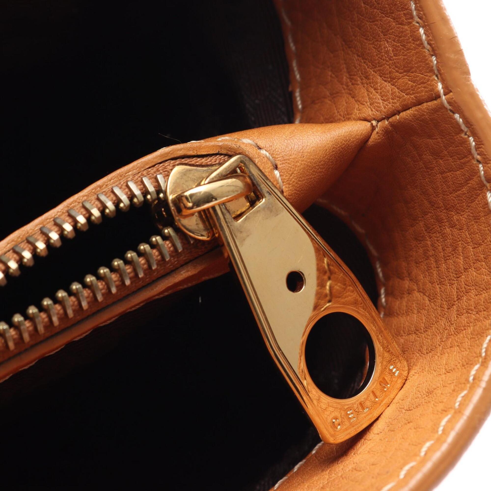 Celine Beige Leather Handbag (Pre-Owned)