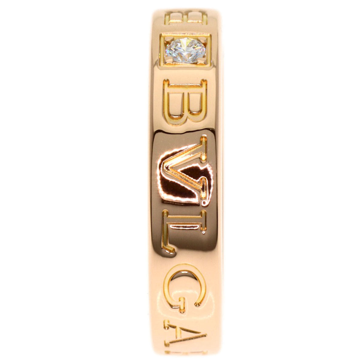 Bvlgari Pink Gold Pink Gold (18K) Band Ring (Pre-Owned)