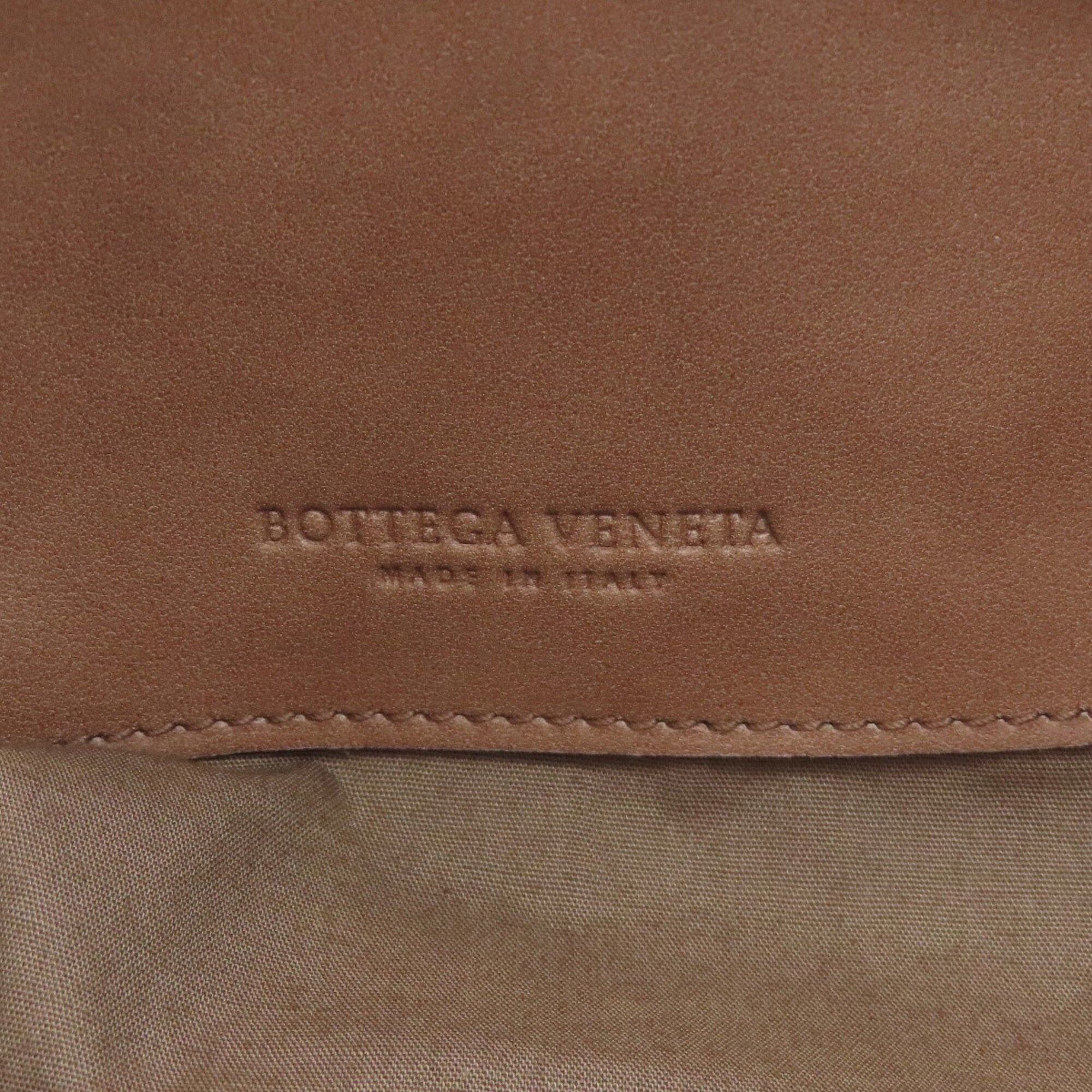 Bottega Veneta Brown Leather Handbag (Pre-Owned)