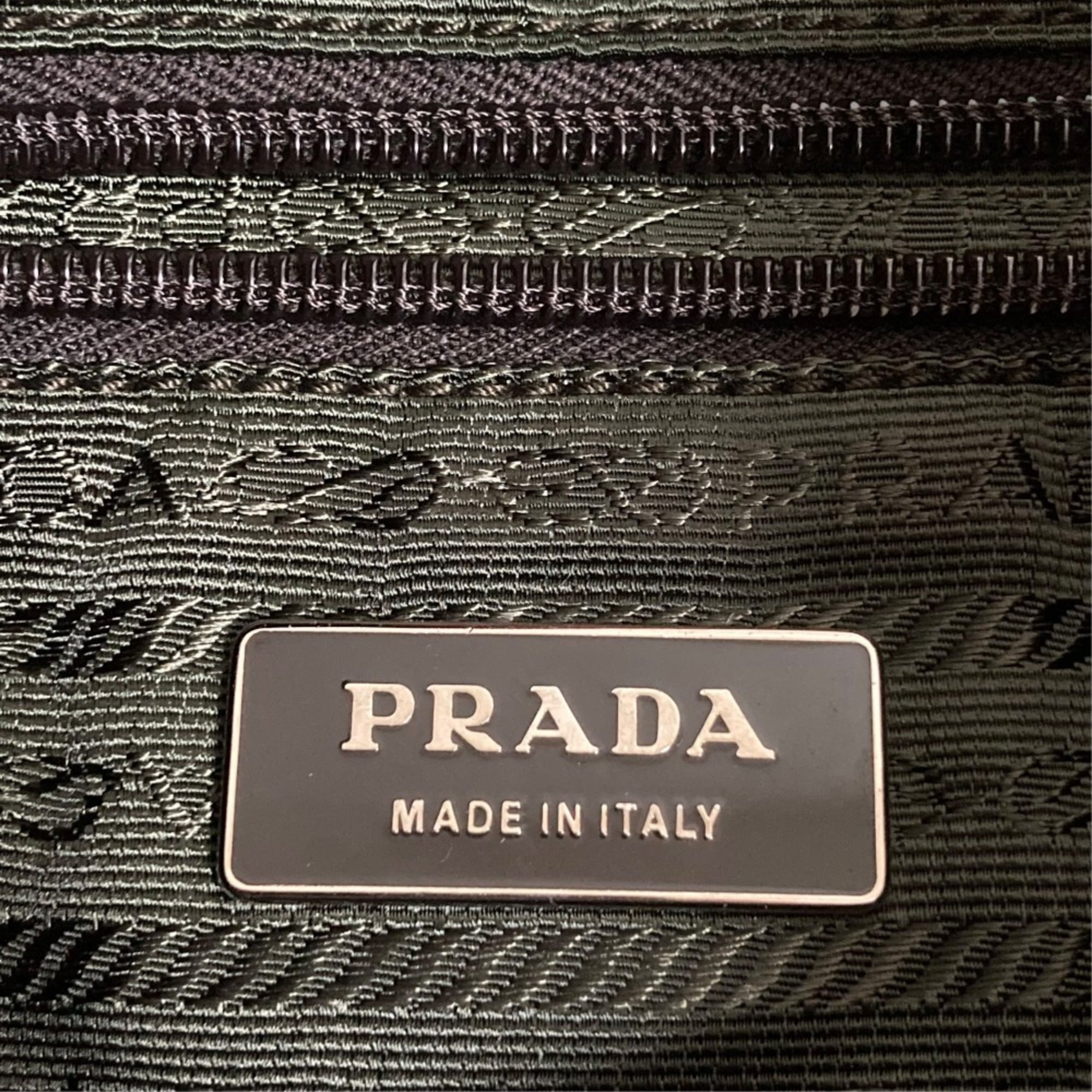 Prada Red Color Tweed Handbag (Pre-Owned)