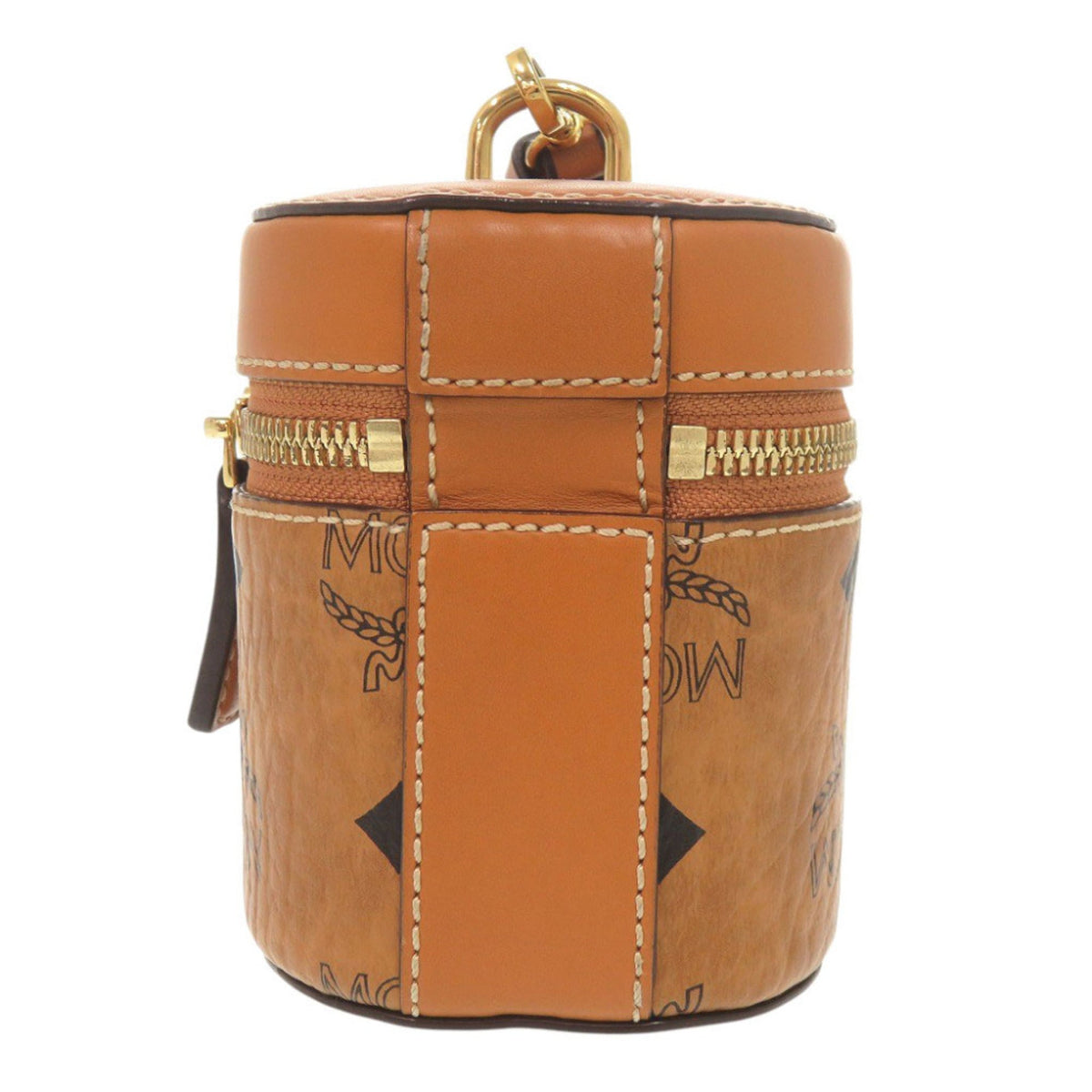Mcm Brown Pvc Shoulder Bag (Pre-Owned)