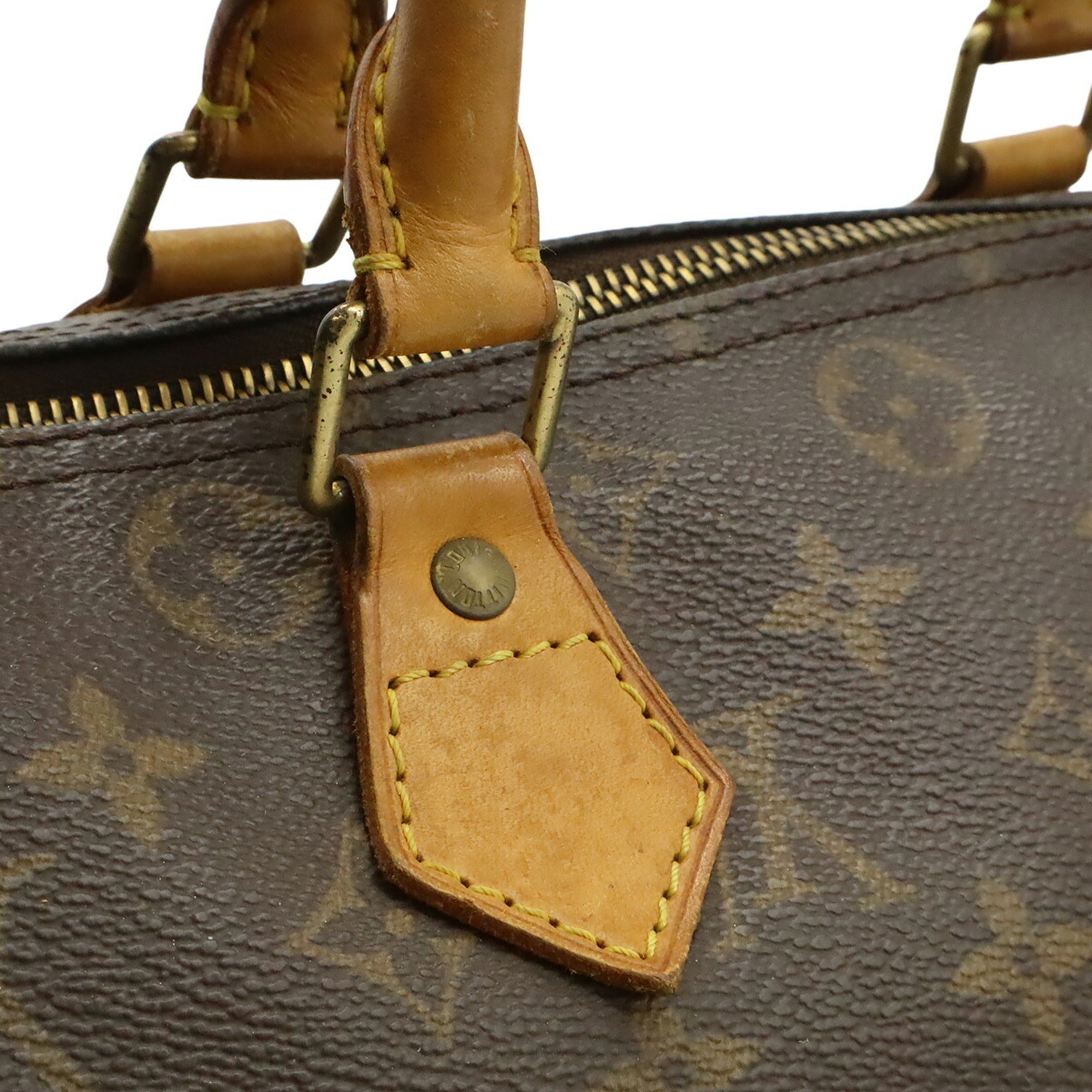 Louis Vuitton Brown Monogram Canvas Pvc Coated Canvas Handbag (Pre-Owned)