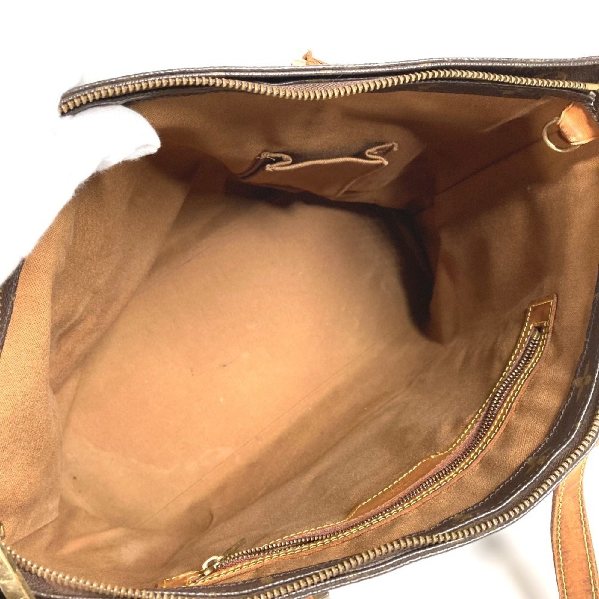 Louis Vuitton Brown Monogram Shoulder Bag Tote Bag (Pre-Owned)