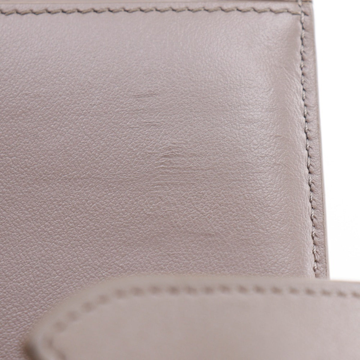 Celine Grayish Leather Wallet (Bi-Fold) (Pre-Owned)