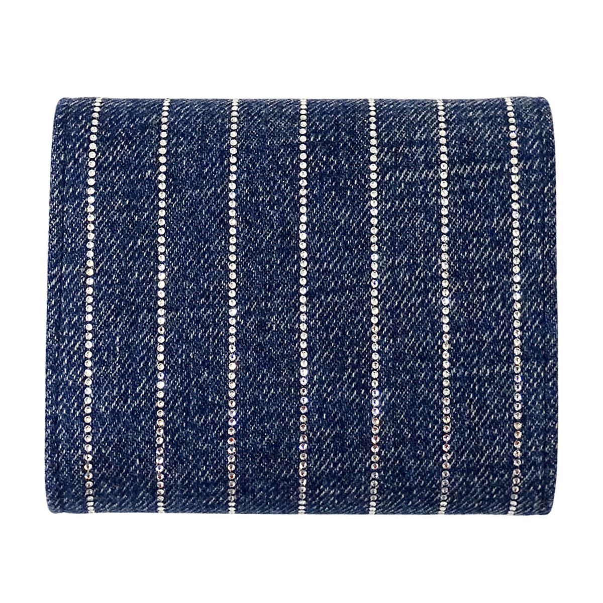 Celine Blue Denim Wallet (Tri-Fold) (Pre-Owned)