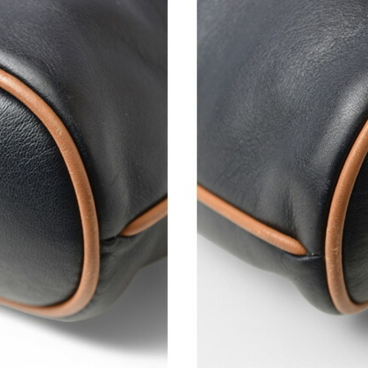 Celine Dark Navy Leather Shoulder Bag (Pre-Owned)