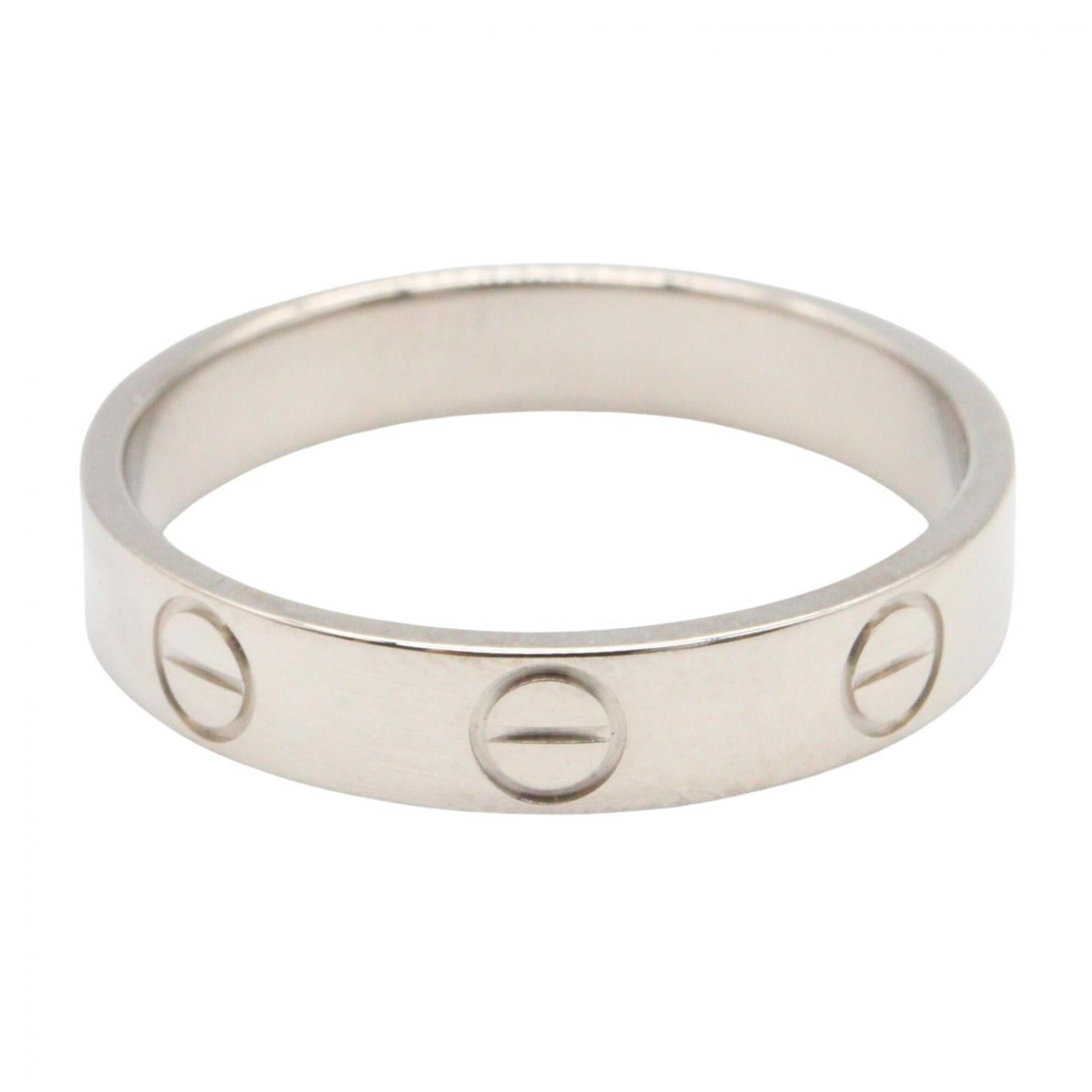 Cartier Silver White Gold (18K) Band Ring (Pre-Owned)