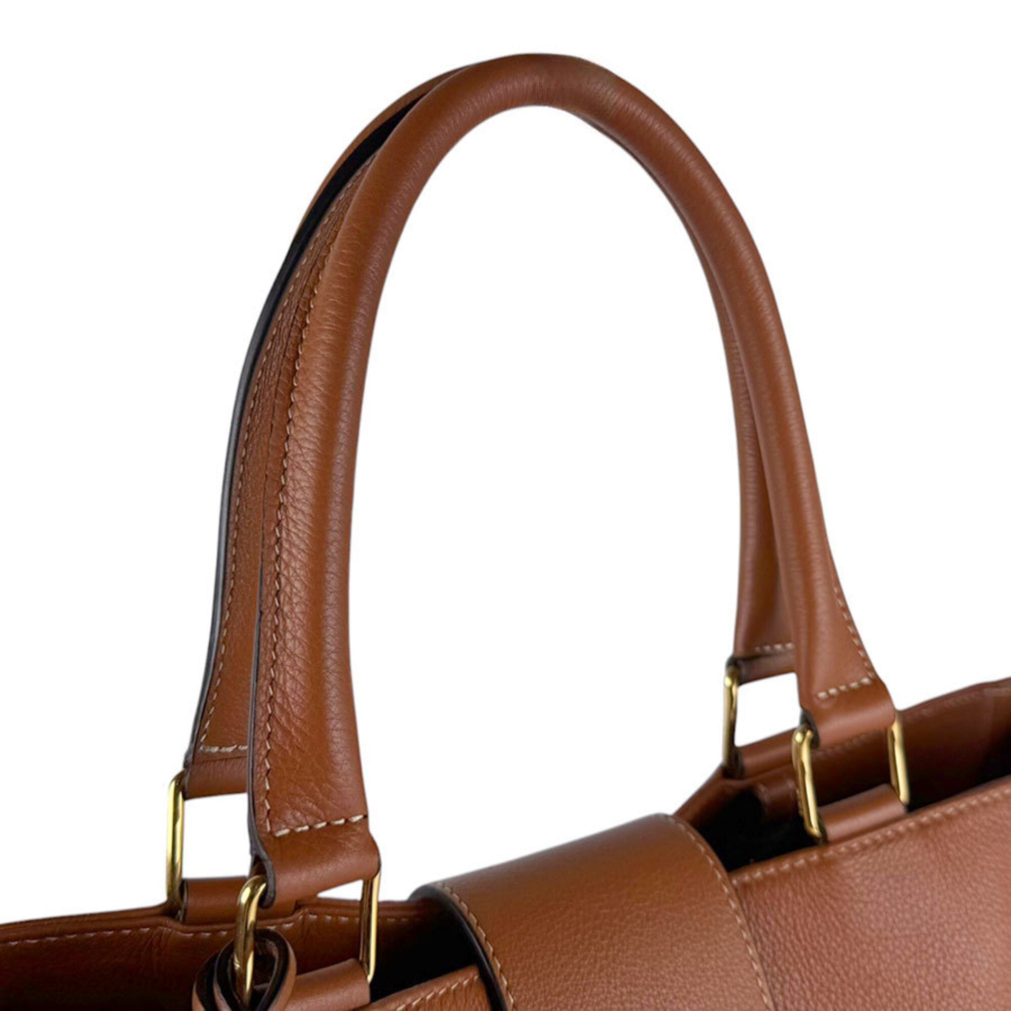 Celine Brown Leather Handbag (Pre-Owned)