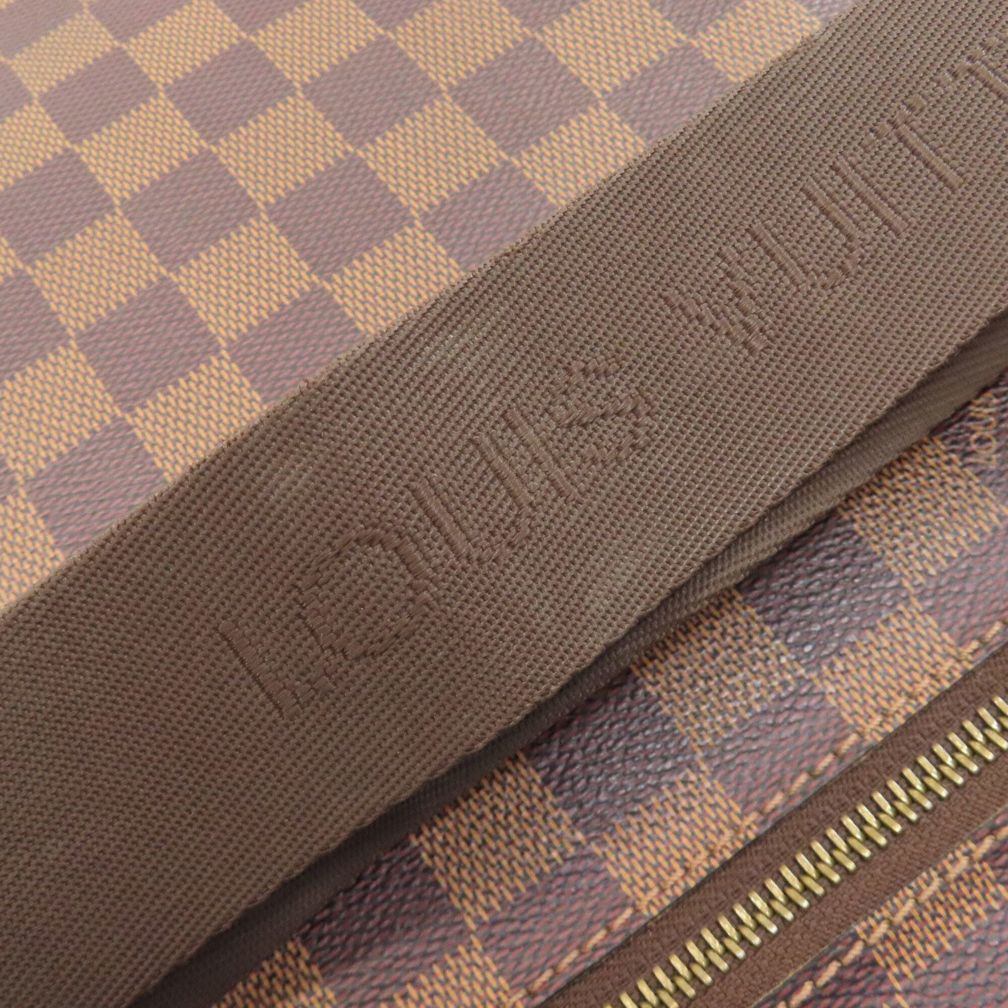 Louis Vuitton Damier Damier Canvas Ebene Damier Canvas Shoulder Bag (Pre-Owned)