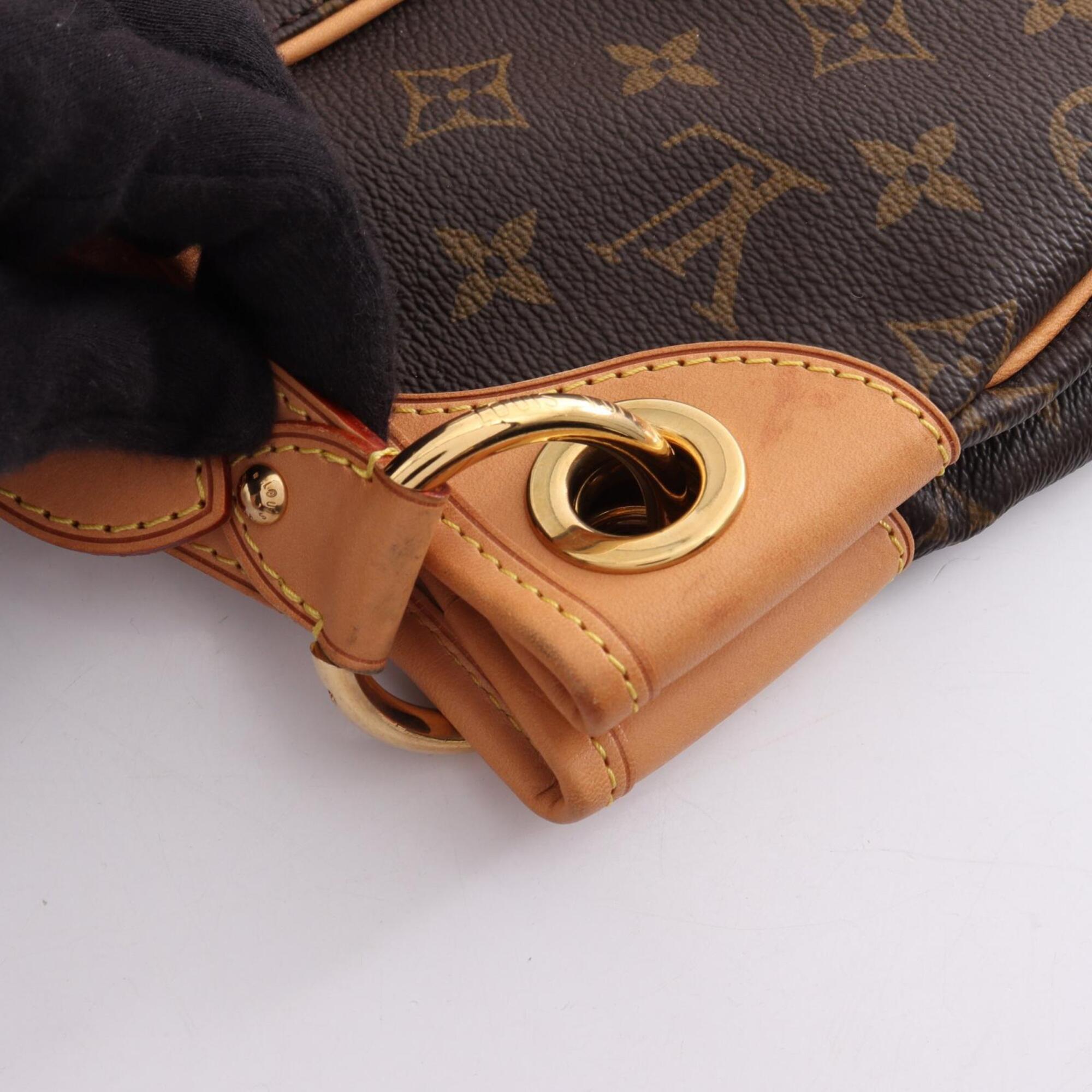 Louis Vuitton Brown Coated Canvas Pvc Leather Monogram Handbag Shoulder Bag (Pre-Owned)