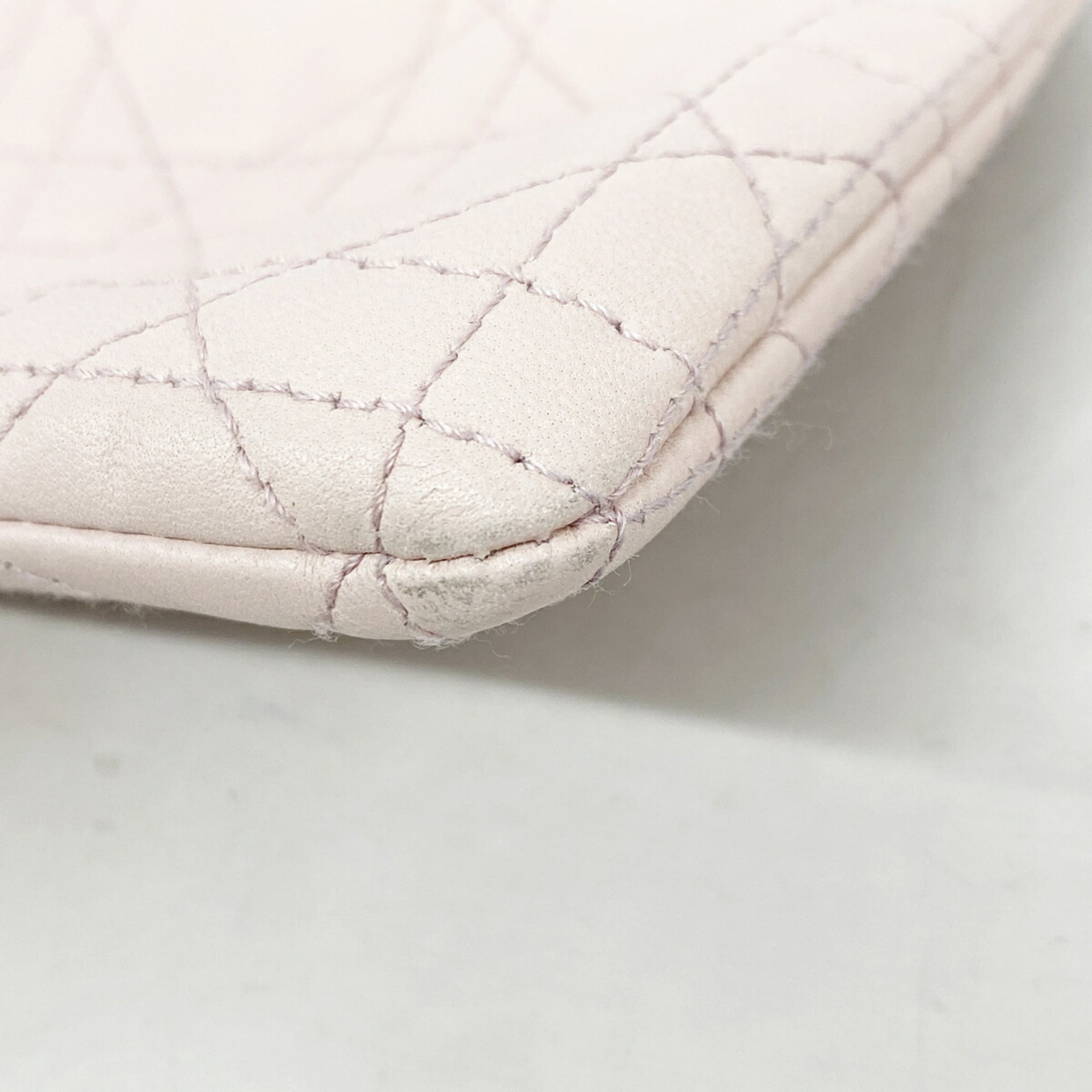 Christian Dior Pink Leather Pouch (Pre-Owned)