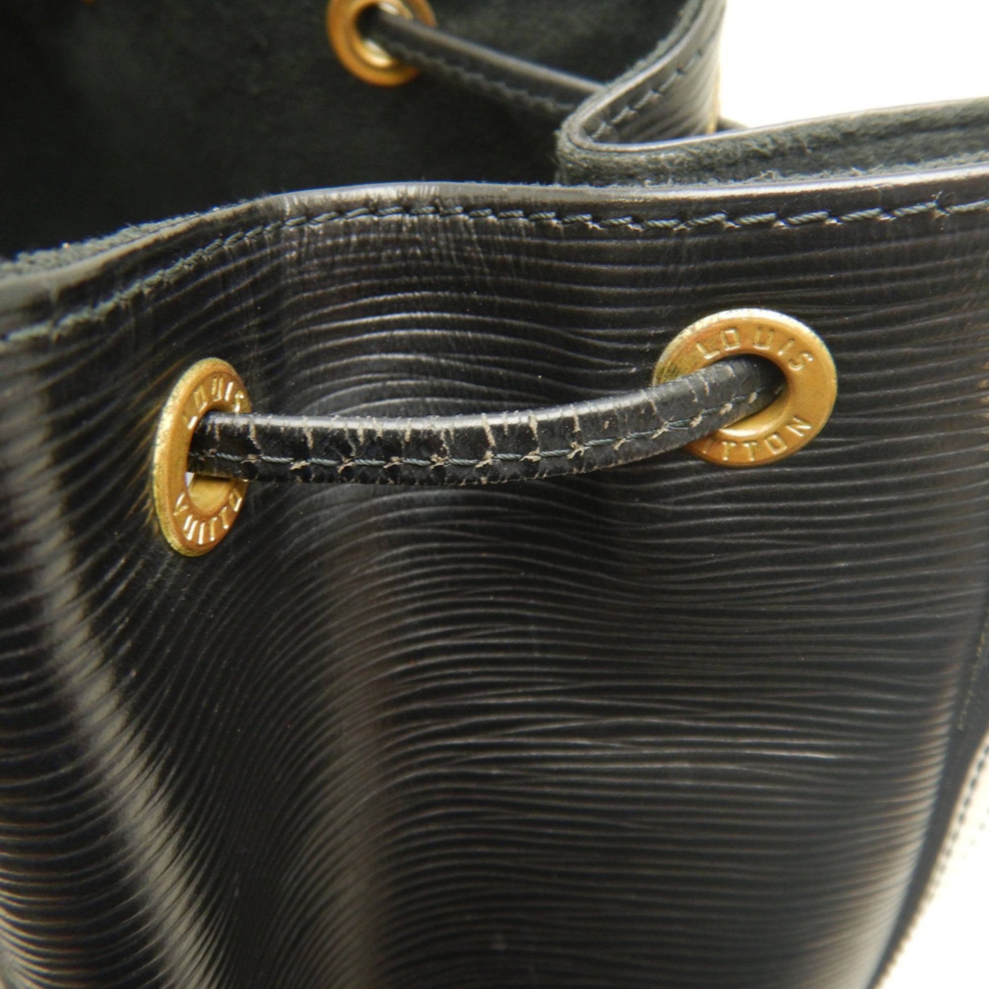 Louis Vuitton Epi Noir Epi Leather Shoulder Bag (Pre-Owned)