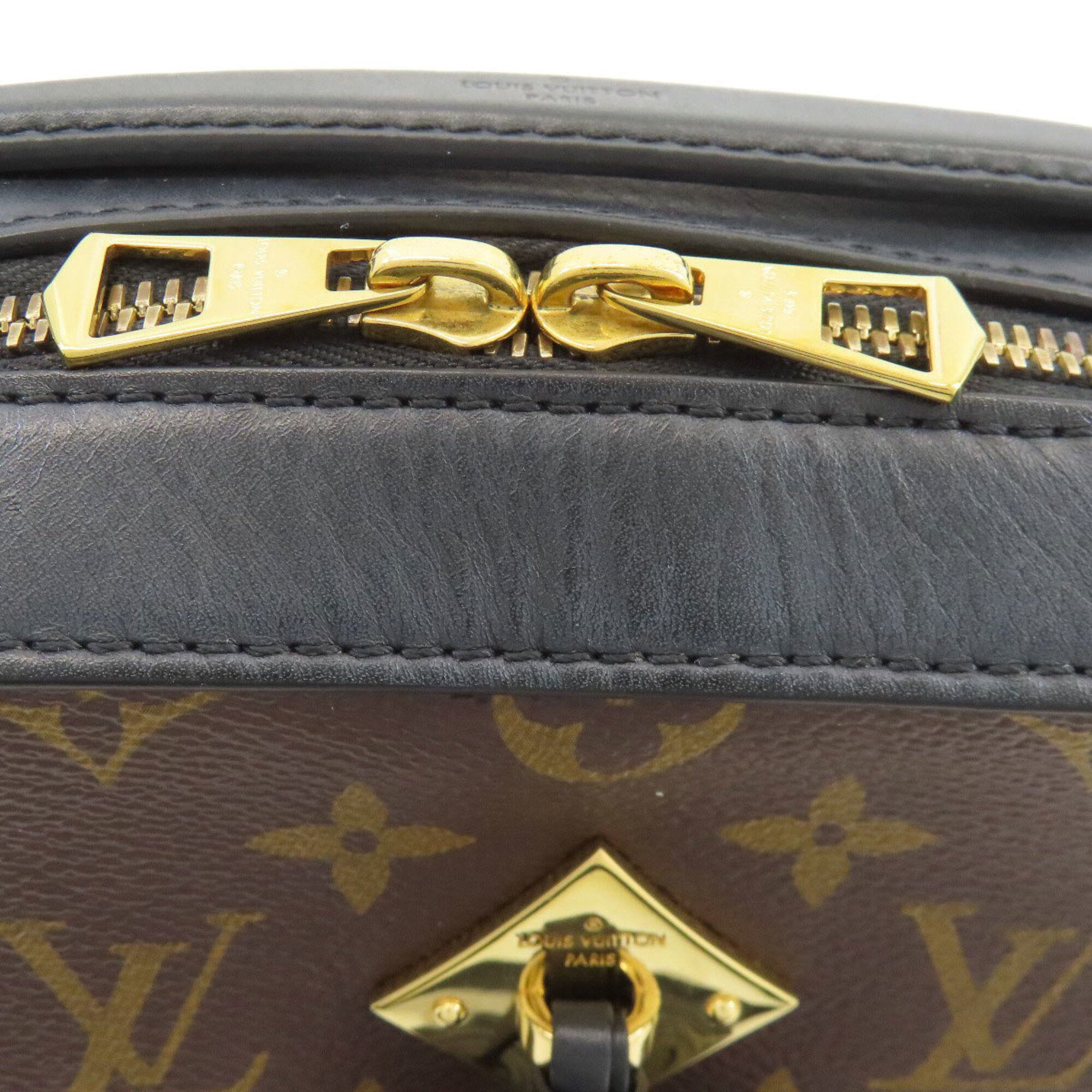 Louis Vuitton Black Monogram Monogram Shoulder Bag (Pre-Owned)