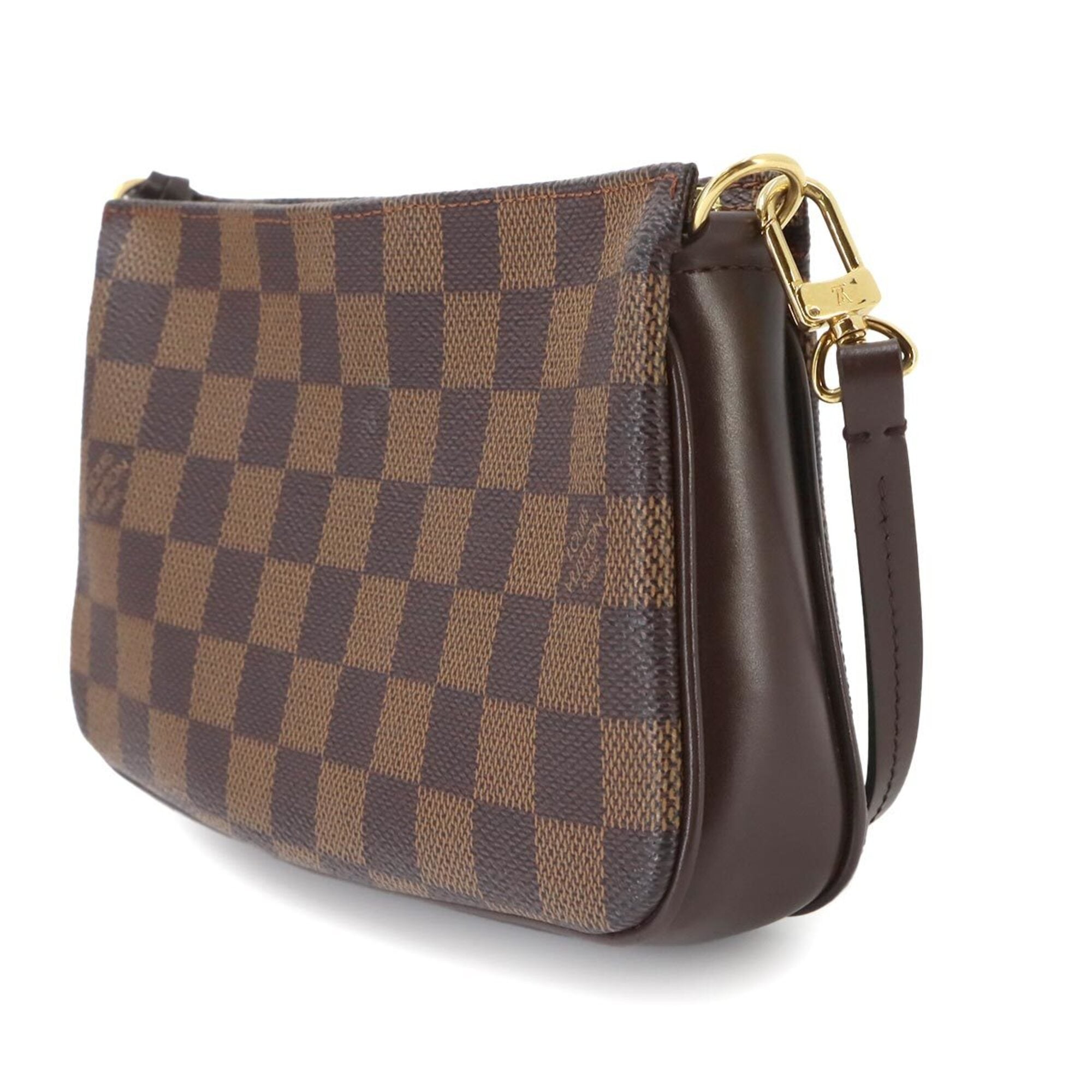 Louis Vuitton Damier Canvas Ebene Damier Canvas Handbag (Pre-Owned)