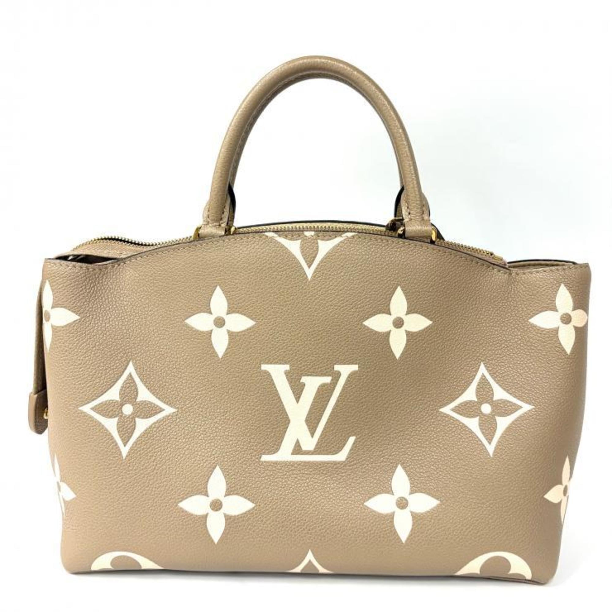 Louis Vuitton Beige Ivory Tourterelle Monogram Empreinte Handbag (Pre-Owned)