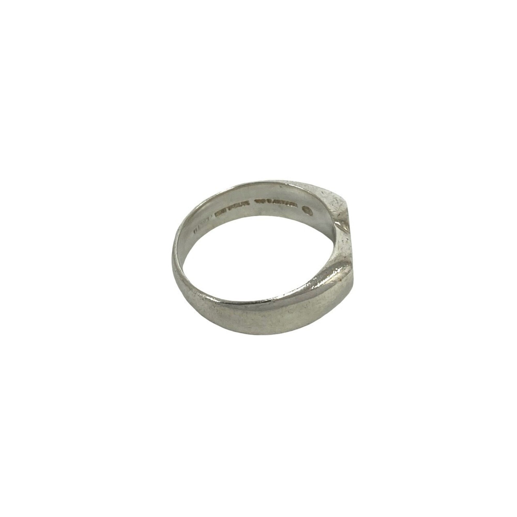 Tiffany Silver Silver 925 Band Ring (Pre-Owned)