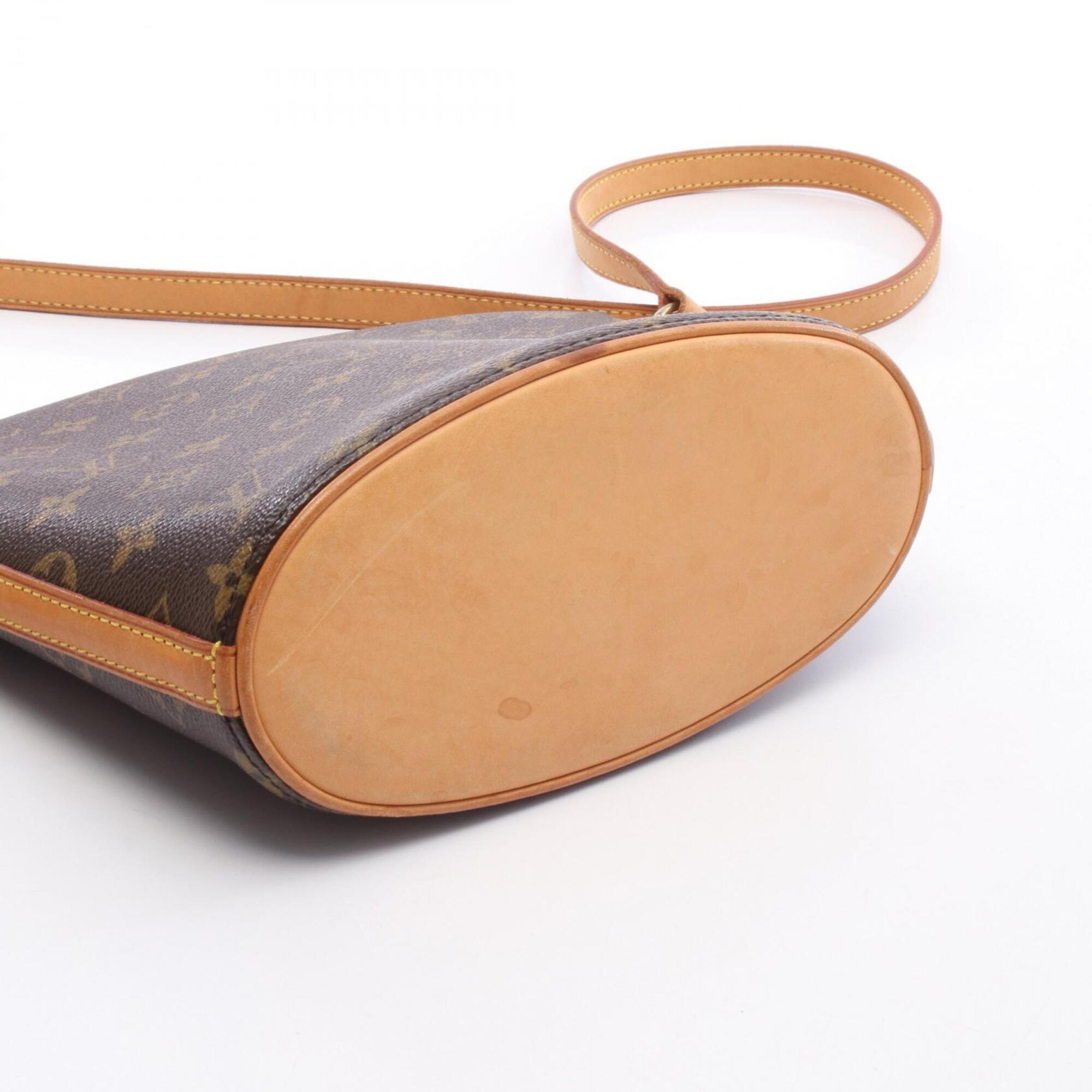 Louis Vuitton Brown Monogram Monogram Leather Handbag Shoulder Bag (Pre-Owned)