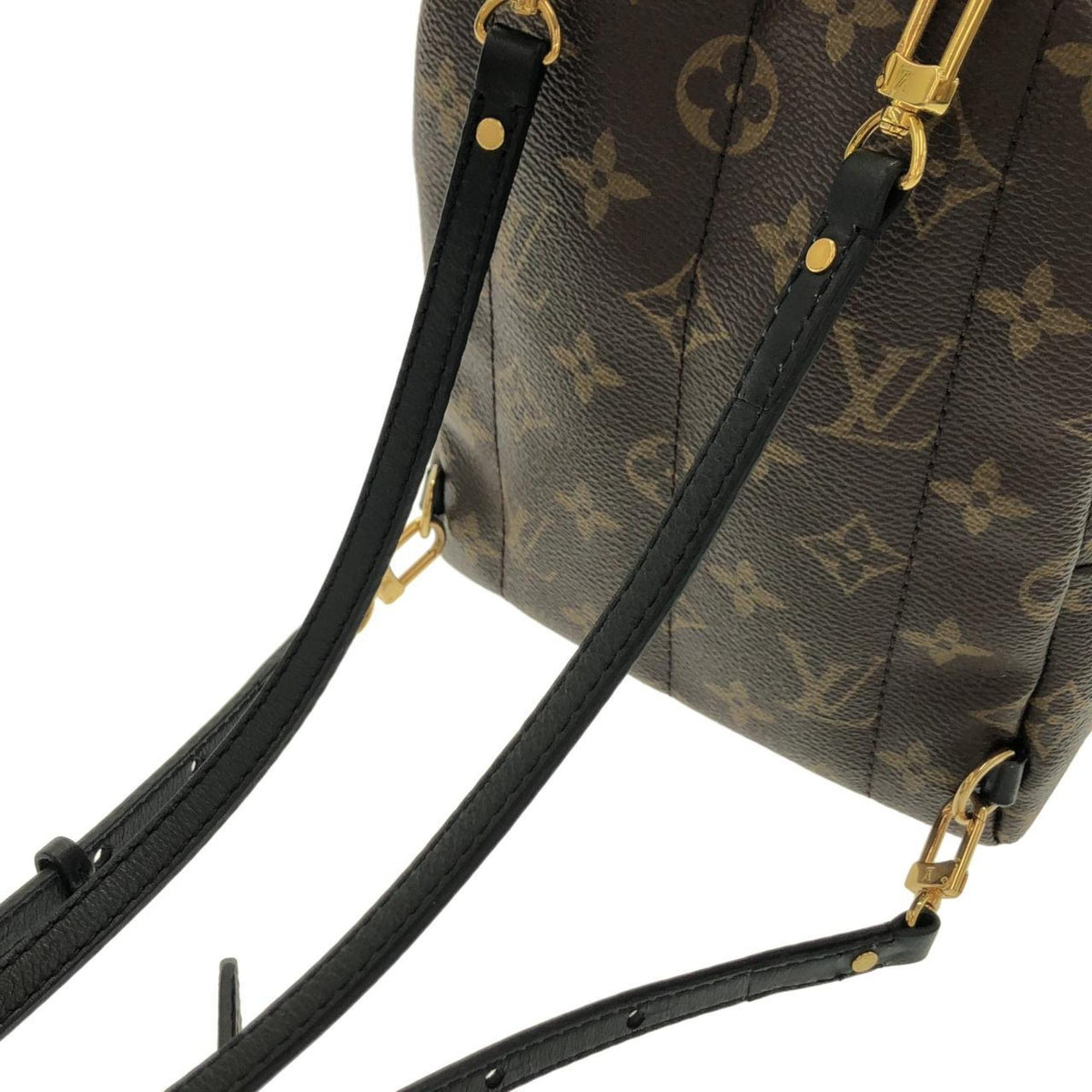 Louis Vuitton Brown Coated Canvas Backpack (Pre-Owned)