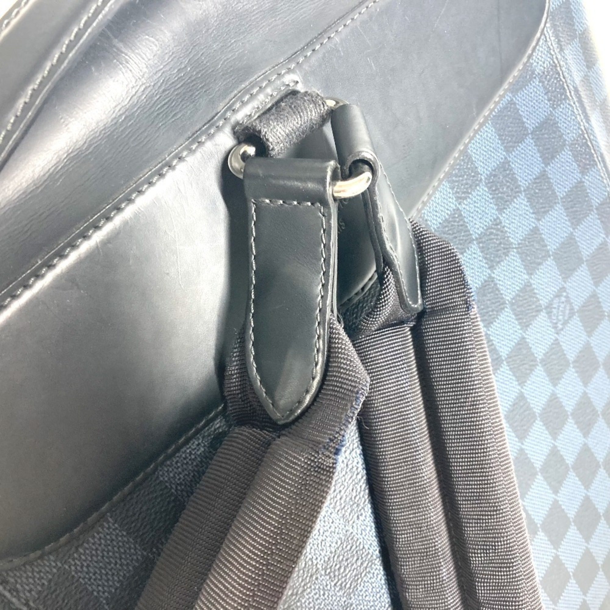 Louis Vuitton Navy Damier Canvas Backpack (Pre-Owned)