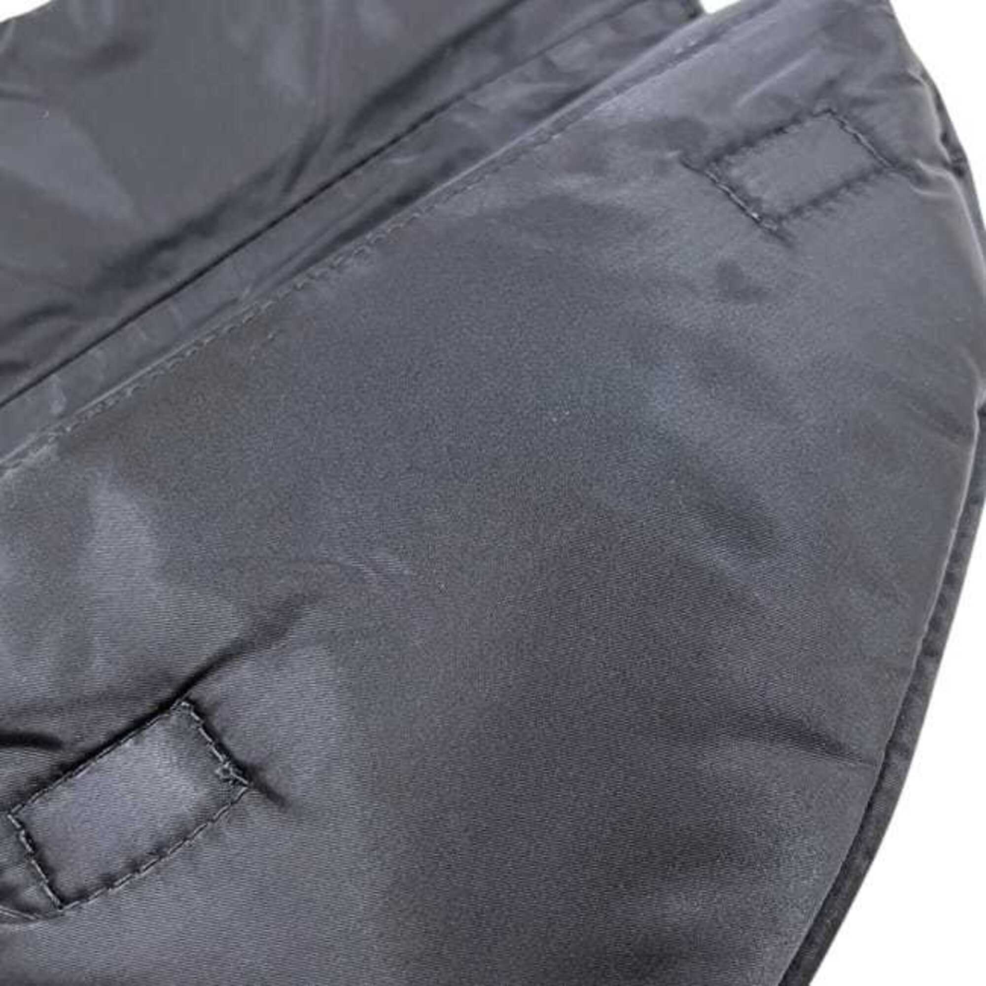Christian Dior Black Nylon Saddle Bag Shoulder Bag Sling Bag (Pre-Owned)