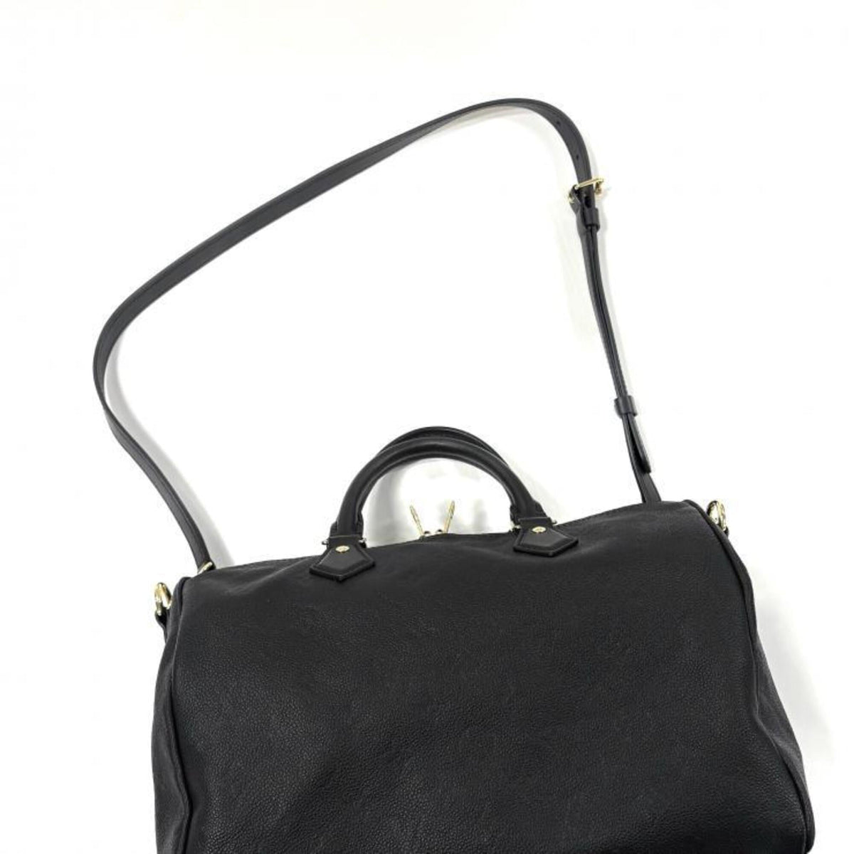 Louis Vuitton Black Monogram Empreinte Handbag Shoulder Bag (Pre-Owned)