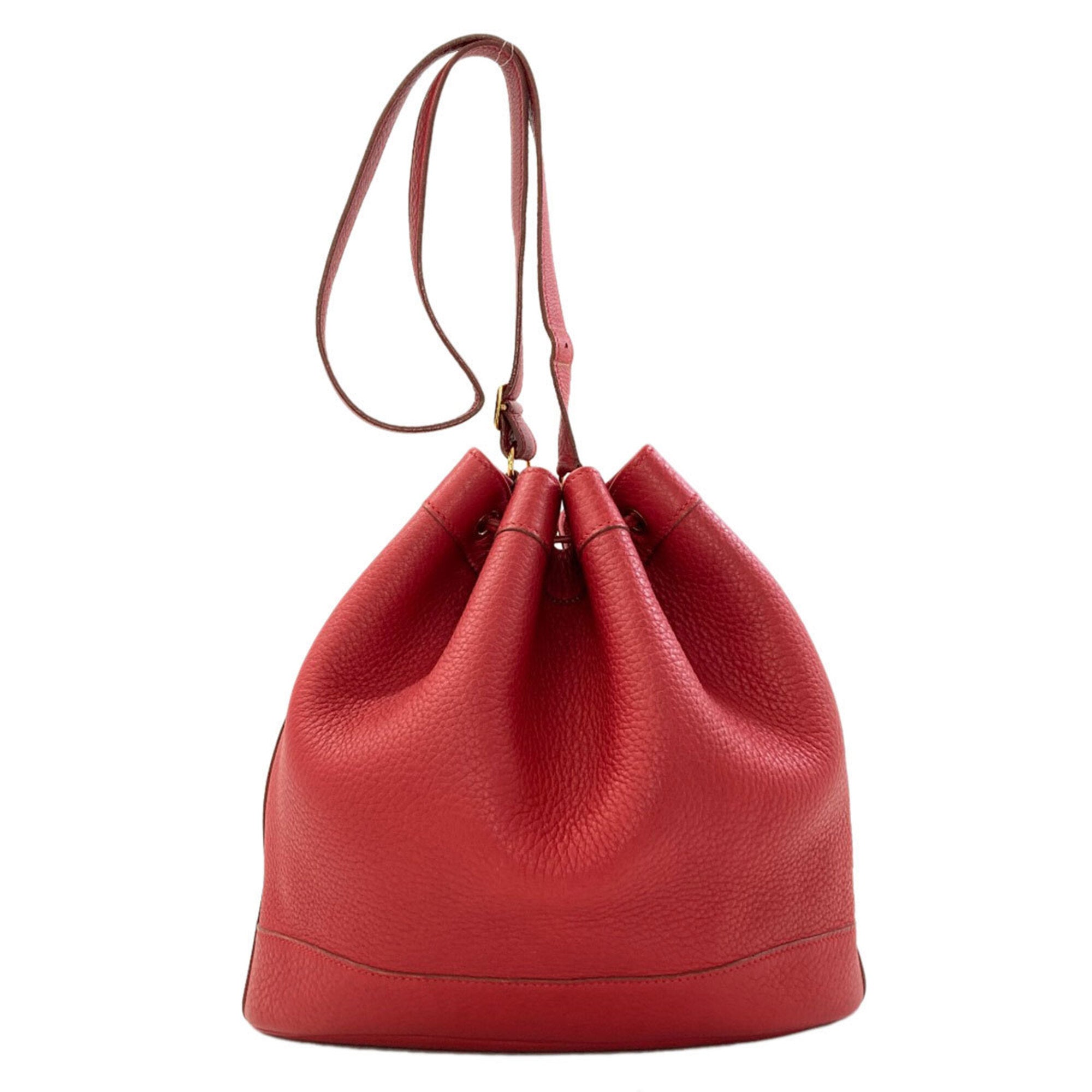 Hermes Taurillon Clemence Leather Shoulder Bag (Pre-Owned)