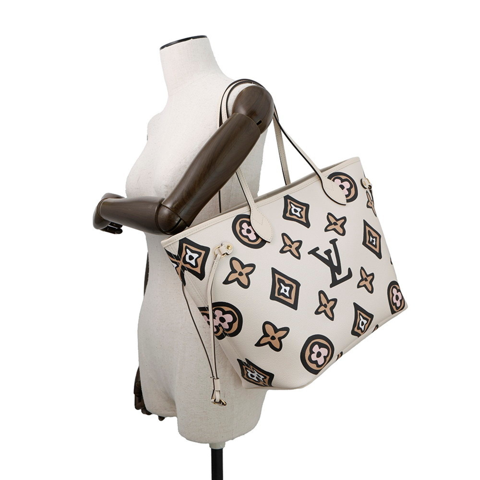 Louis Vuitton Leopard Monogram Monogram Pouch Tote Bag (Pre-Owned)