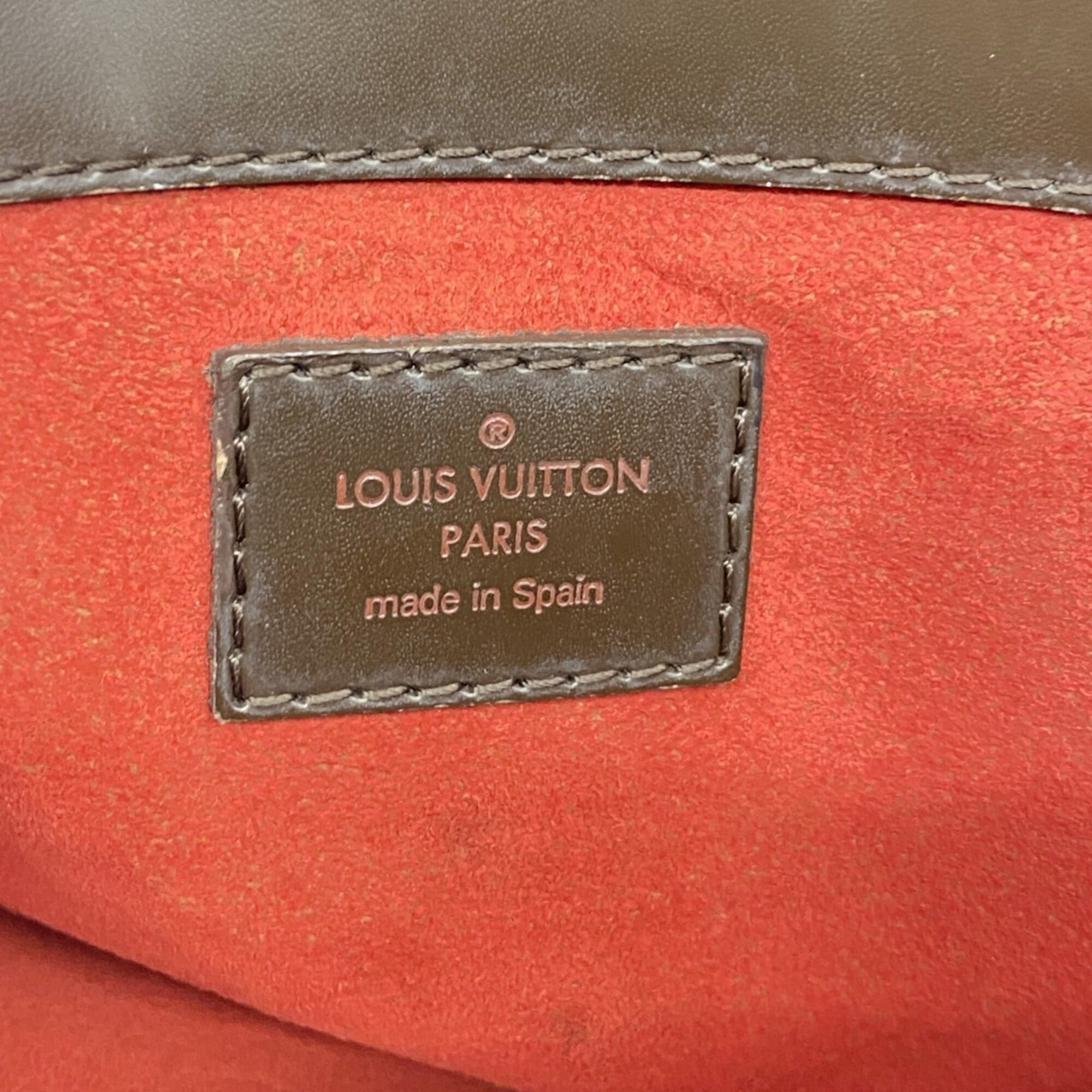 Louis Vuitton Ebene Handbag (Pre-Owned)