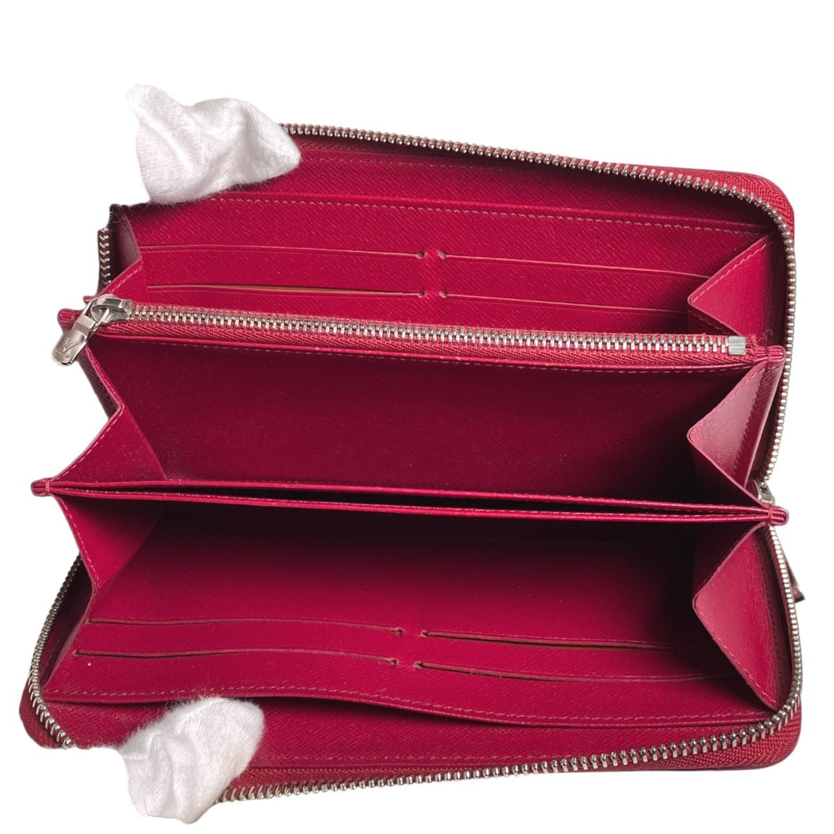 Louis Vuitton Fuchsia Epi Leather Long Wallet (Bi-Fold) (Pre-Owned)
