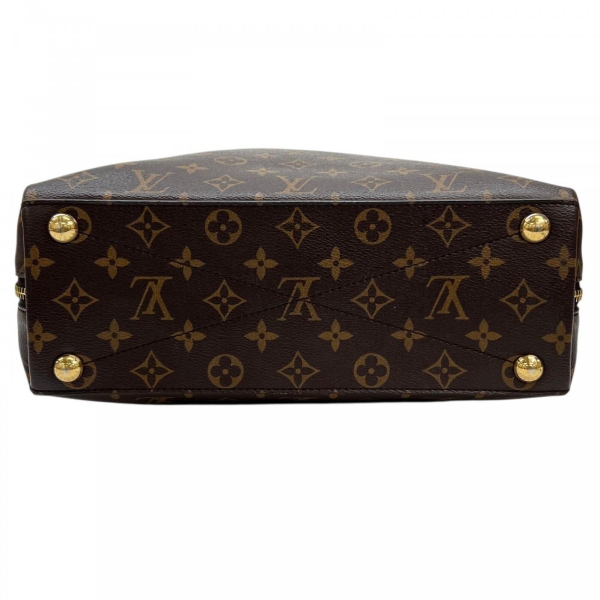 Louis Vuitton Brown Monogram Canvas Tote Bag (Pre-Owned)