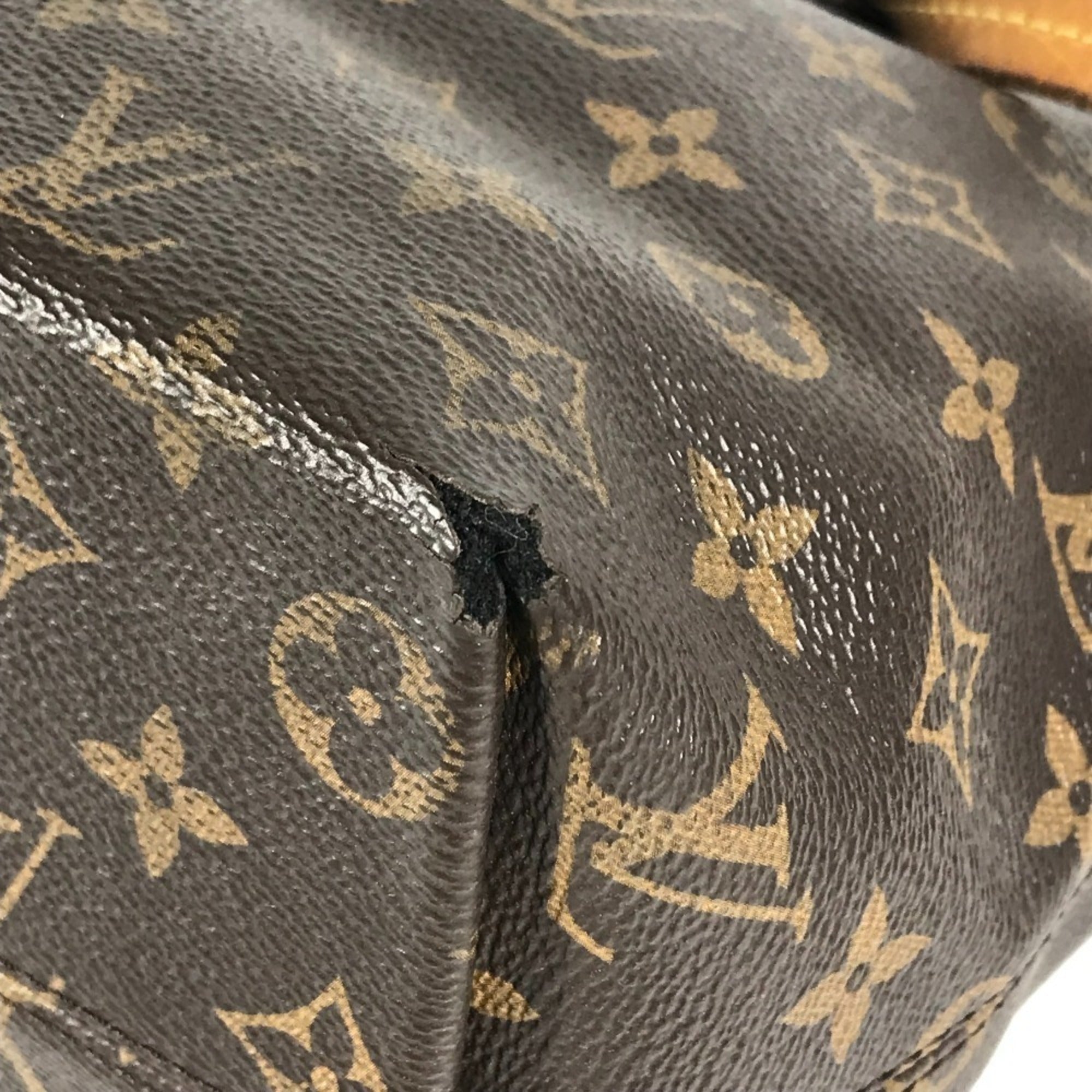 Louis Vuitton Brown Monogram Monogram Shoulder Bag Tote Bag (Pre-Owned)