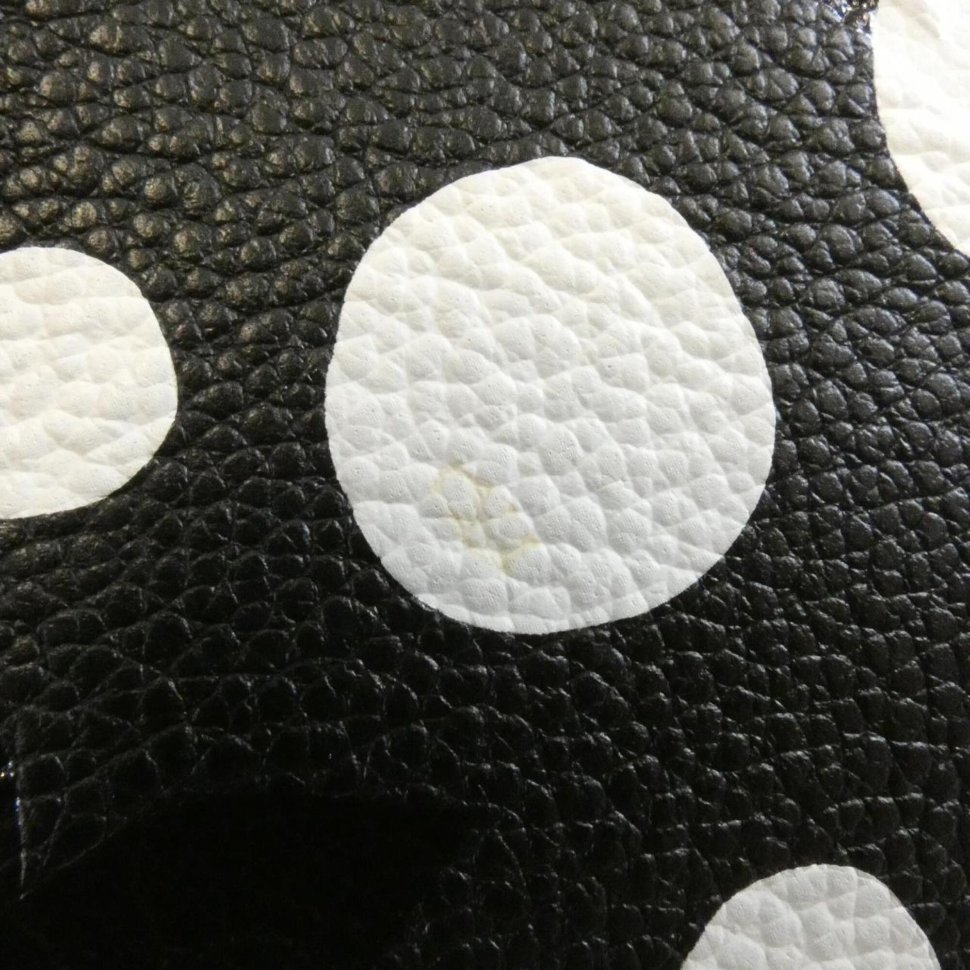 Louis Vuitton Black Leather Handbag (Pre-Owned)