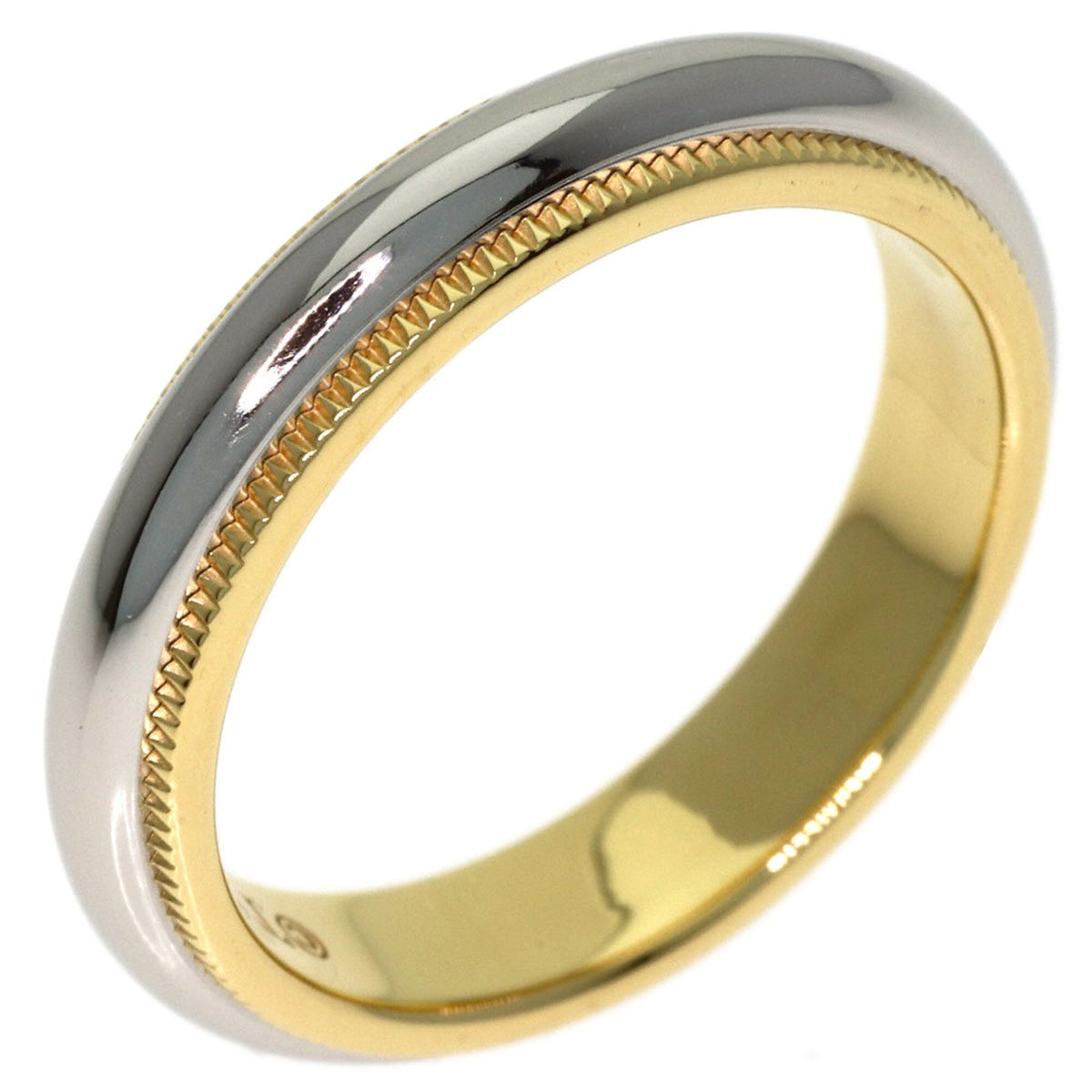 Tiffany Yellow Gold (18K) Platinum 950 Band Ring (Pre-Owned)