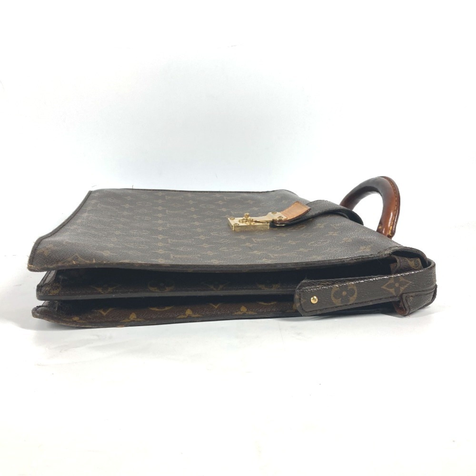 Louis Vuitton Brown Monogram Monogram Briefcase (Pre-Owned)