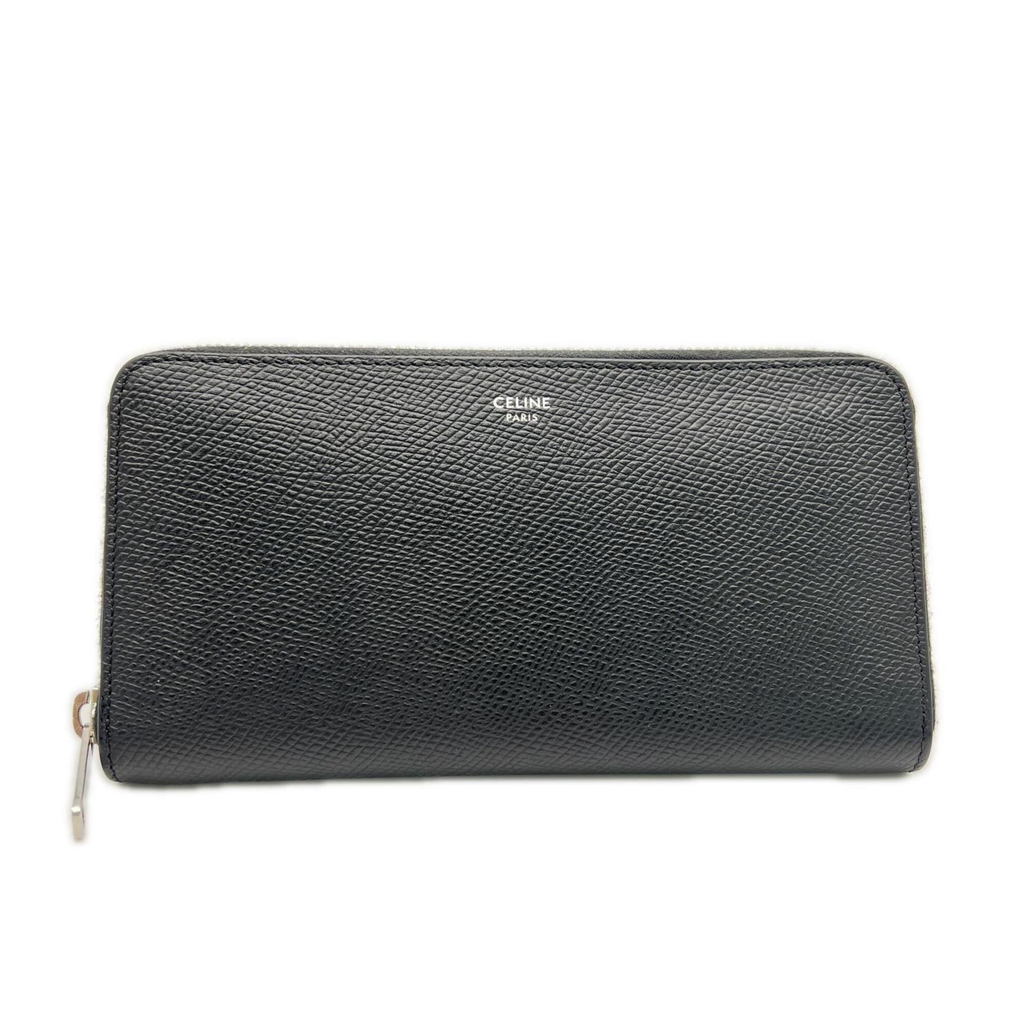 Celine Black Long Wallet (Bi-Fold) (Pre-Owned)