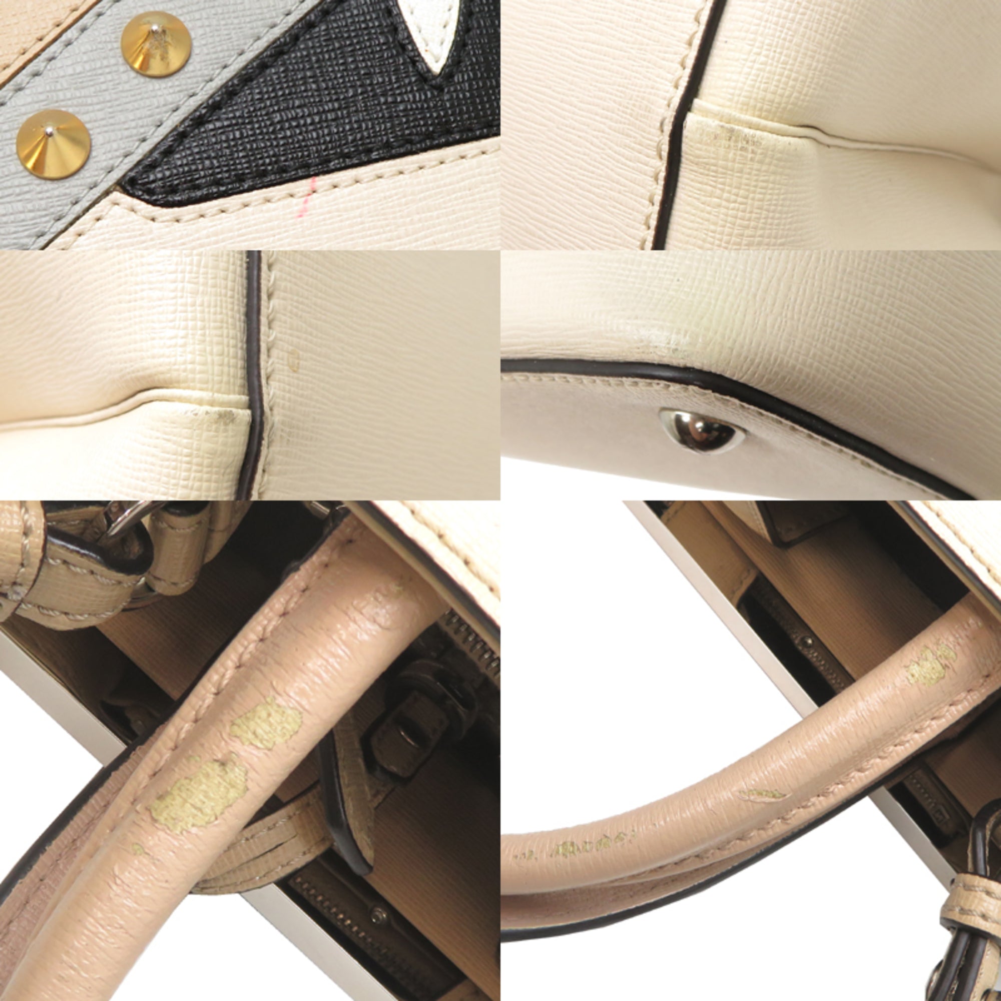Fendi Leather Handbag (Pre-Owned)