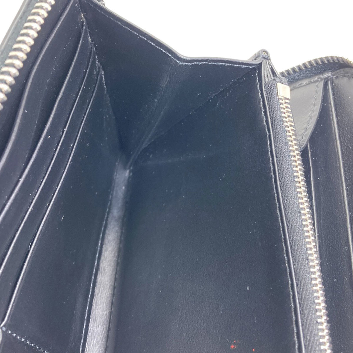 Celine Black Leather Long Wallet (Bi-Fold) (Pre-Owned)