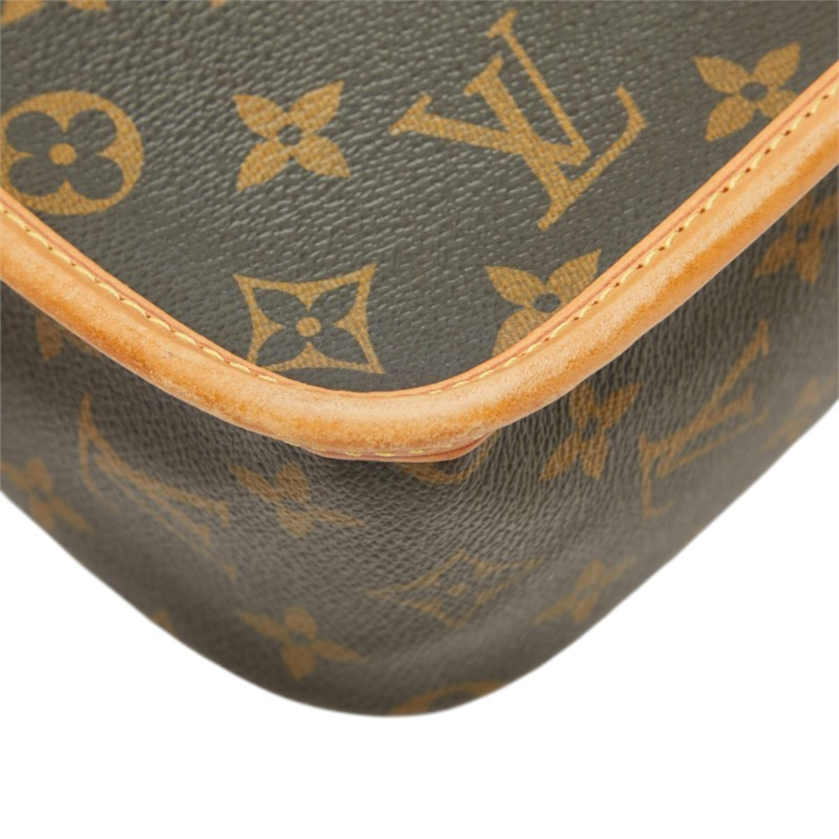 Louis Vuitton Monogram Brown Pvc Leather Shoulder Bag (Pre-Owned)