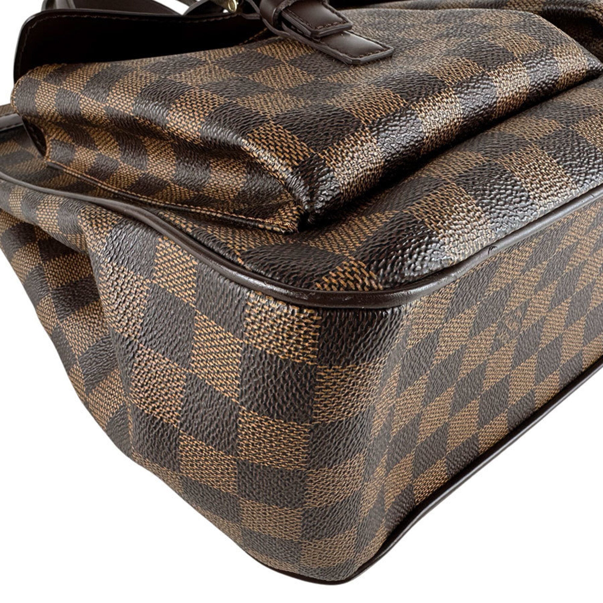 Louis Vuitton Damier Canvas Ebene Damier Canvas Handbag (Pre-Owned)