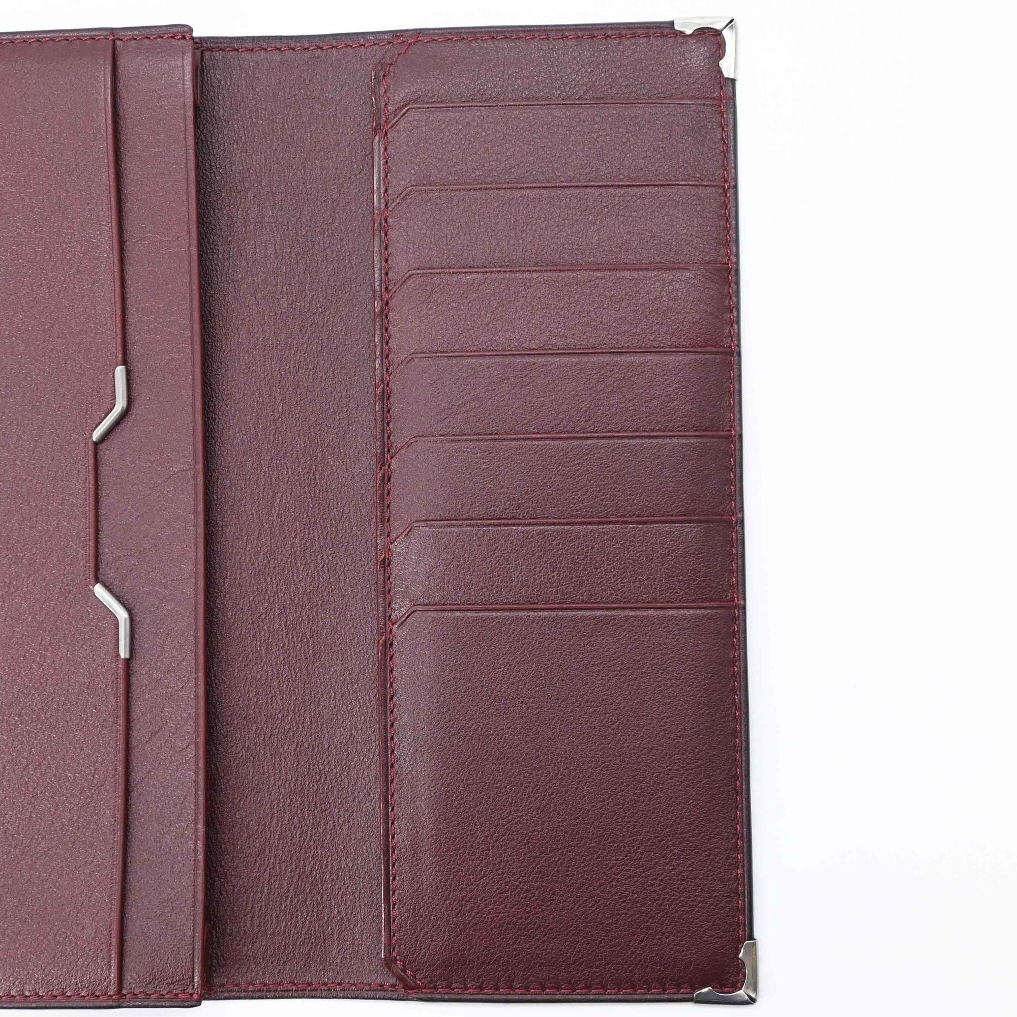 Cartier Black Bordeaux Leather (Pre-Owned)