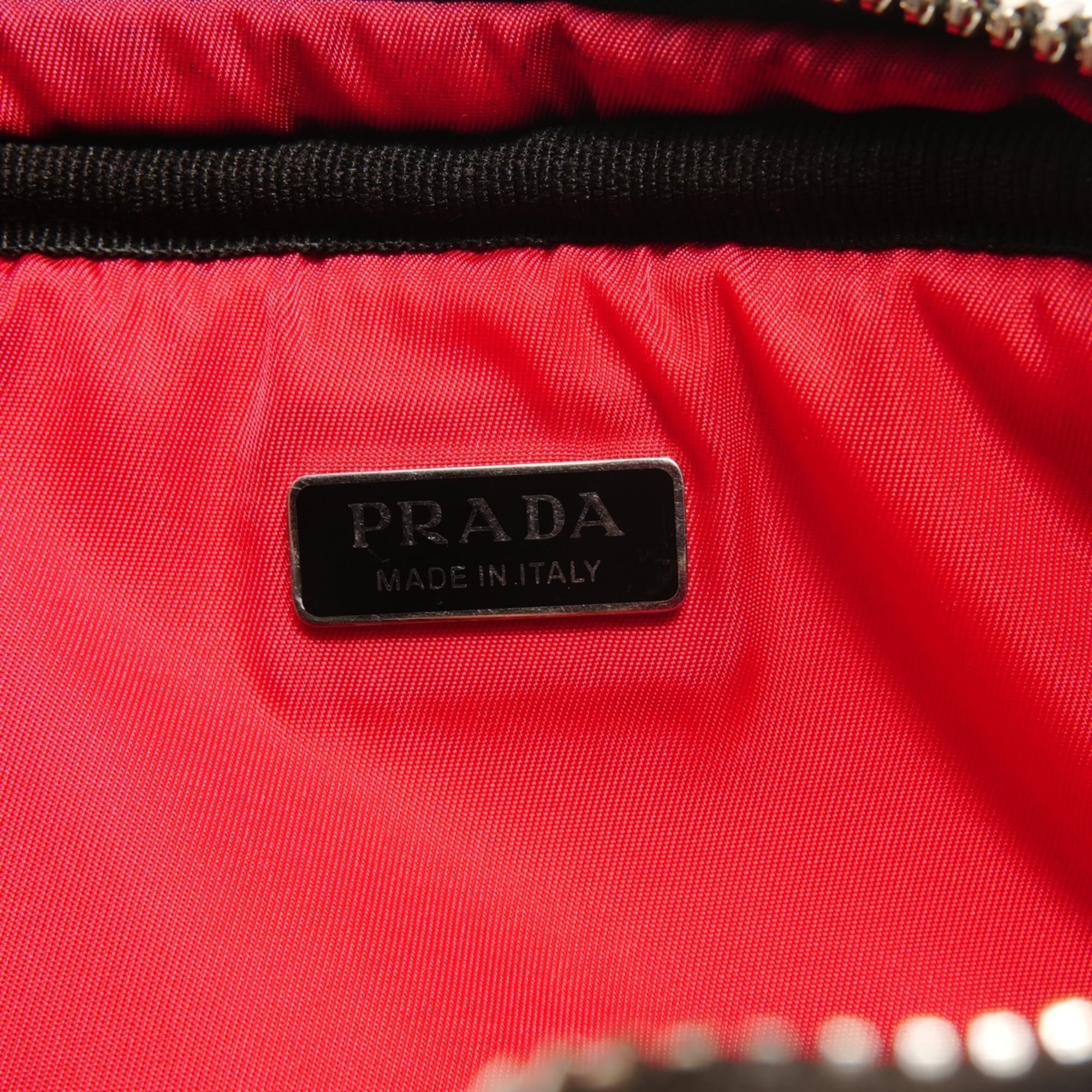 Prada Black Nylon Shoulder Bag (Pre-Owned)