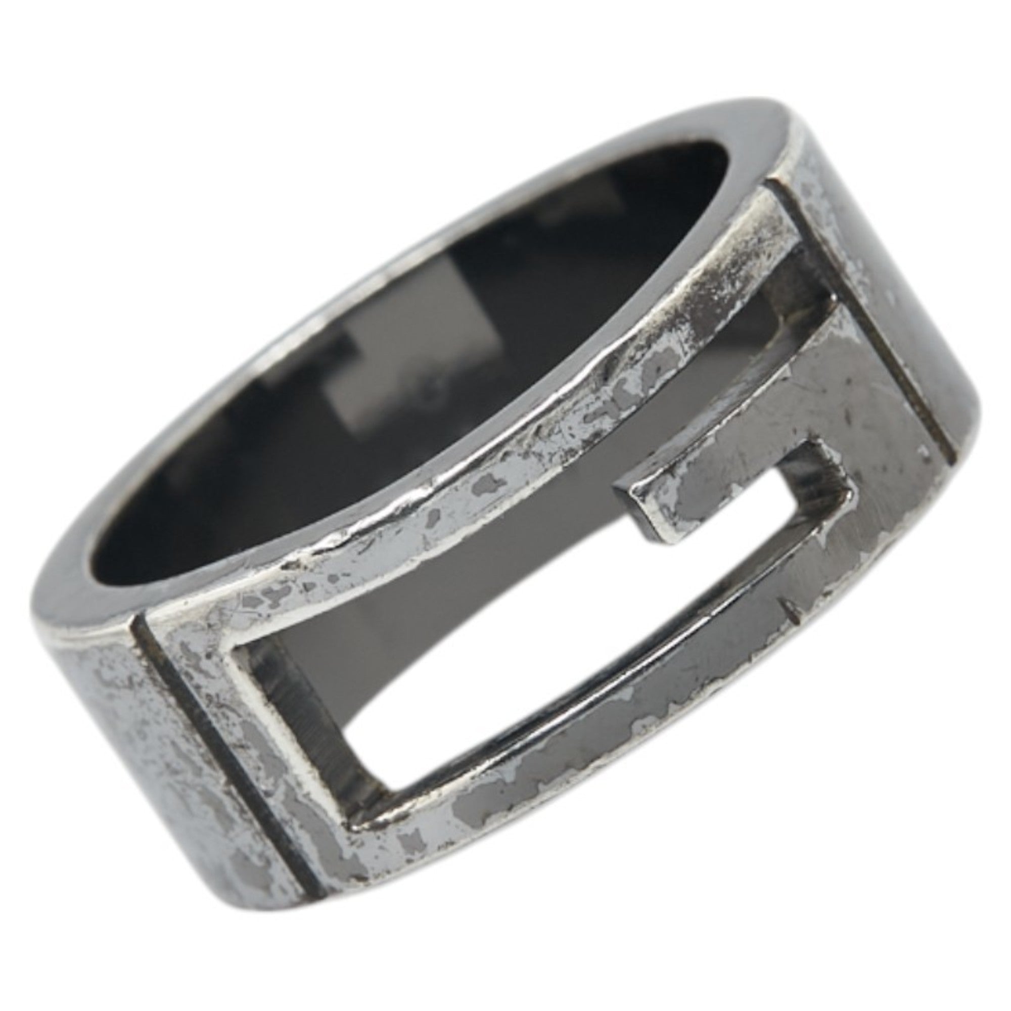 Gucci Silver 925 Band Ring (Pre-Owned)