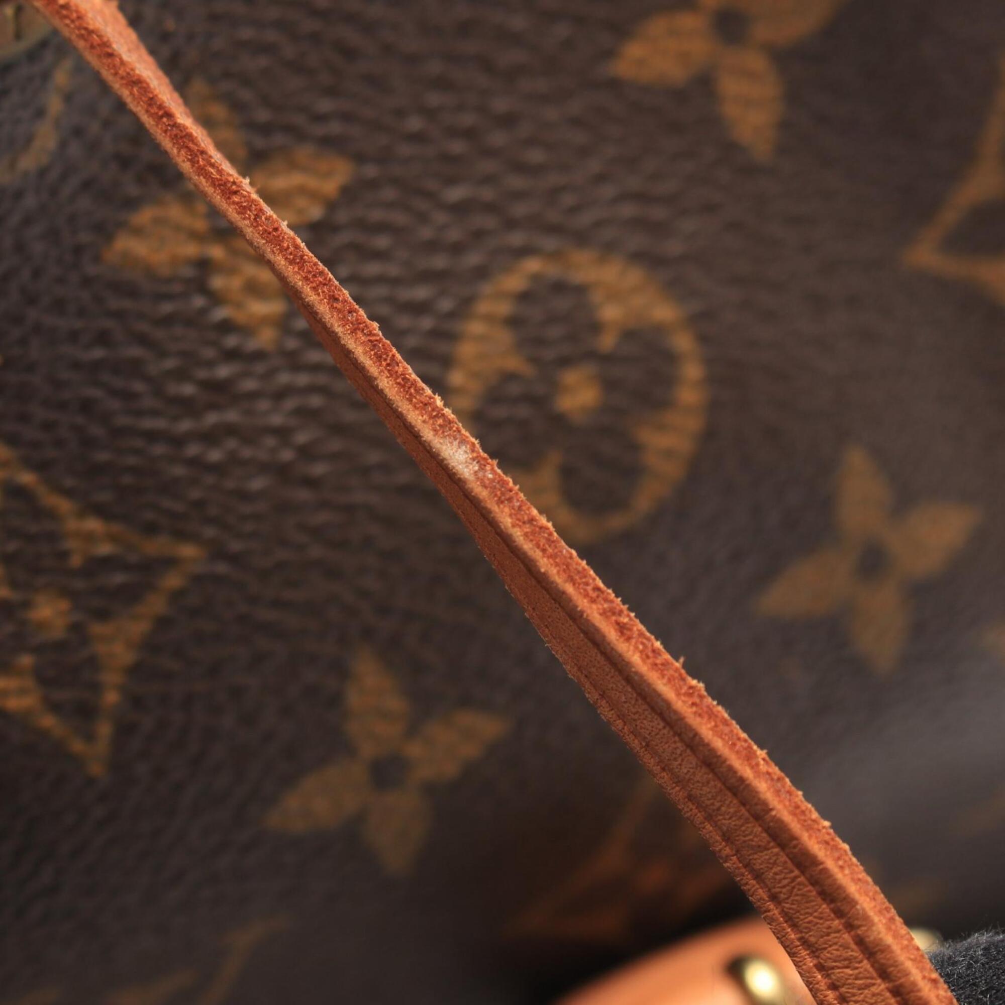 Louis Vuitton Brown Monogram Monogram Leather Backpack (Pre-Owned)