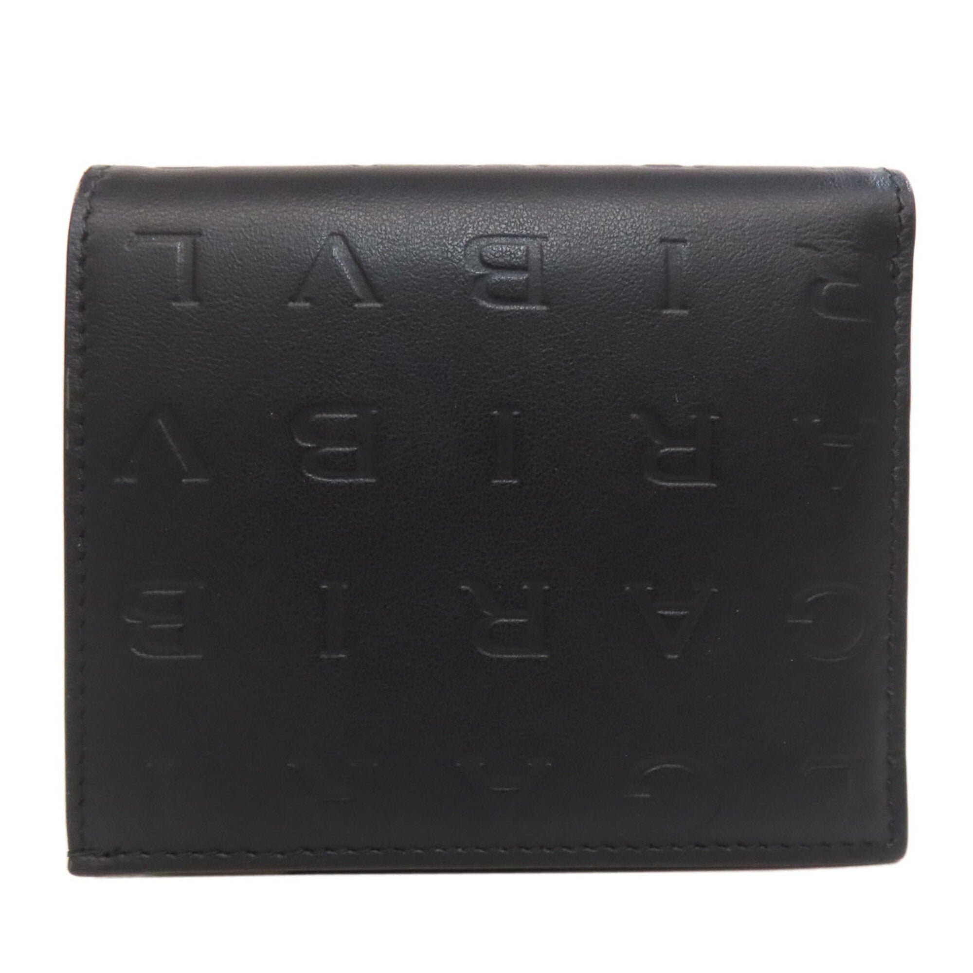 Bvlgari Black Leather Wallet (Bi-Fold) (Pre-Owned)