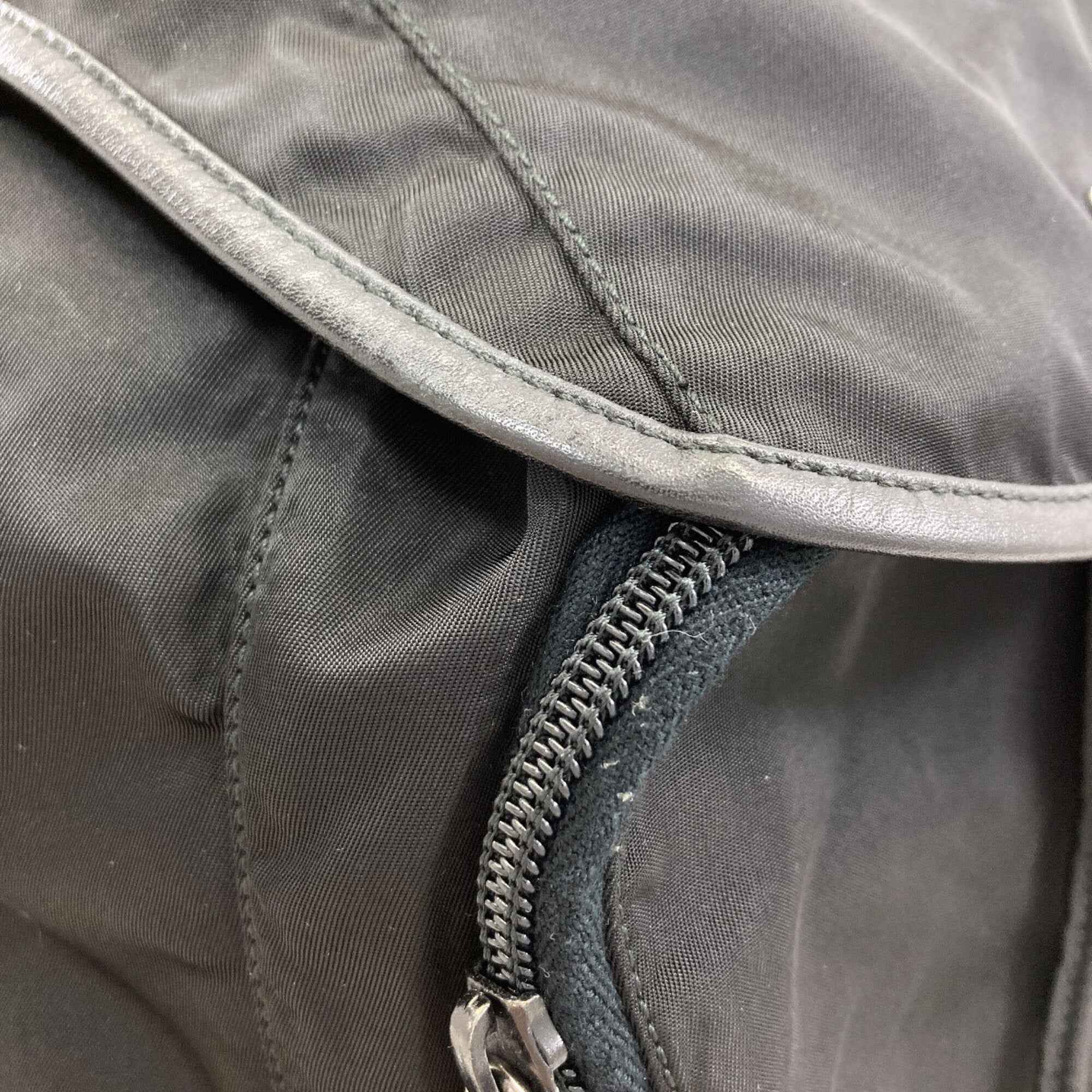 Prada Black Nylon Backpack (Pre-Owned)