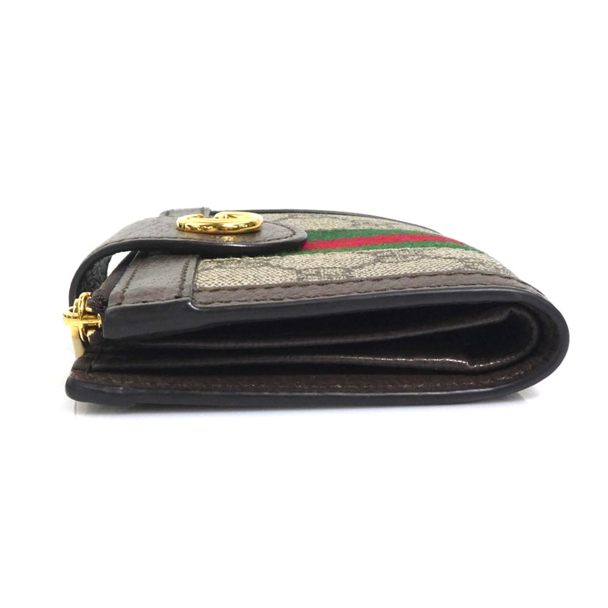 Gucci Brown Gg Supreme Wallet (Bi-Fold) (Pre-Owned)
