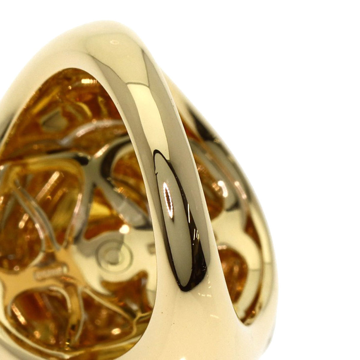 Bvlgari Yellow Gold (18K) White Gold (18K) Band Ring (Pre-Owned)